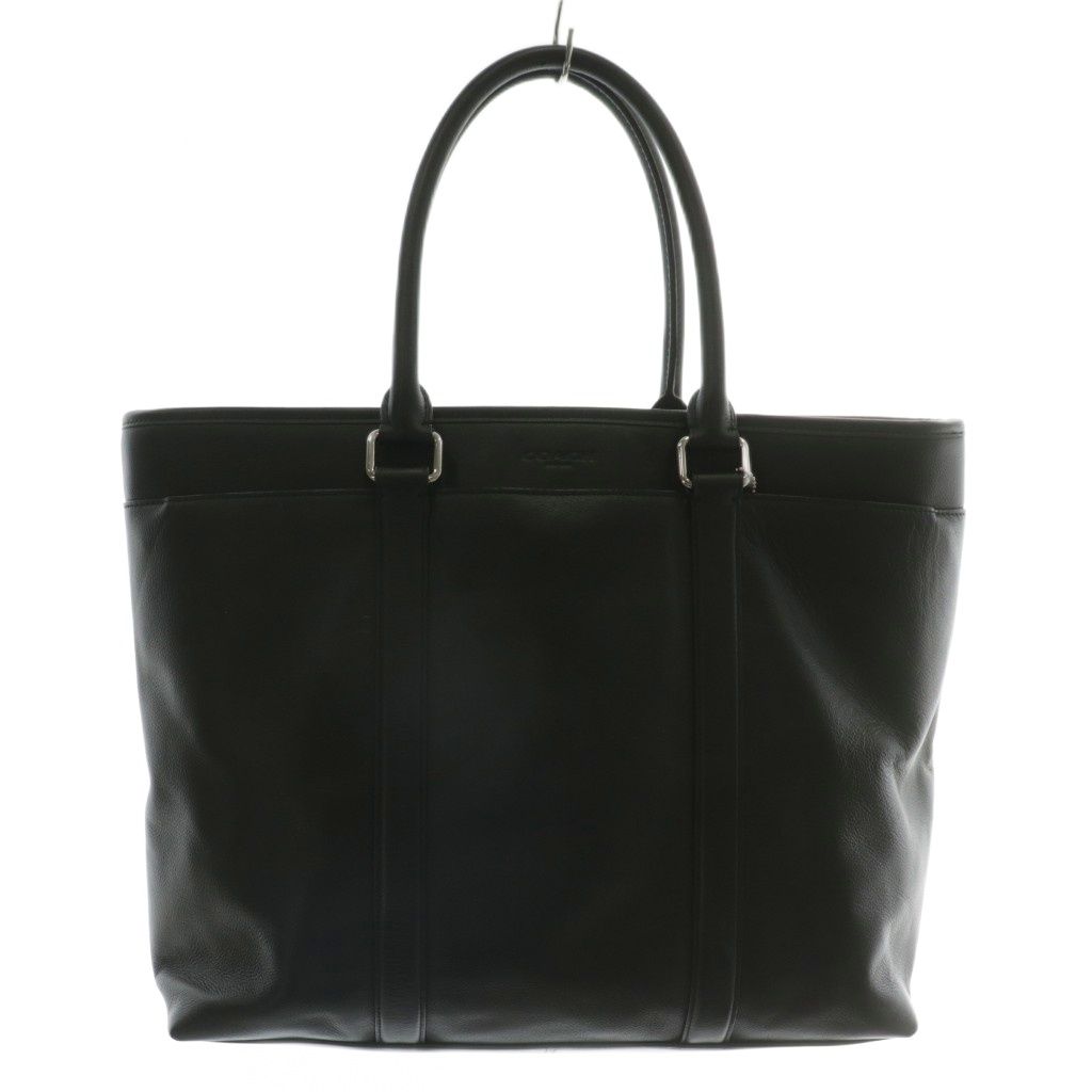 コーチ COACH メトロポリタン トートバッグ ビジネスバッグ レザー ロゴ 黒 ブラック F54758 XZ GY17