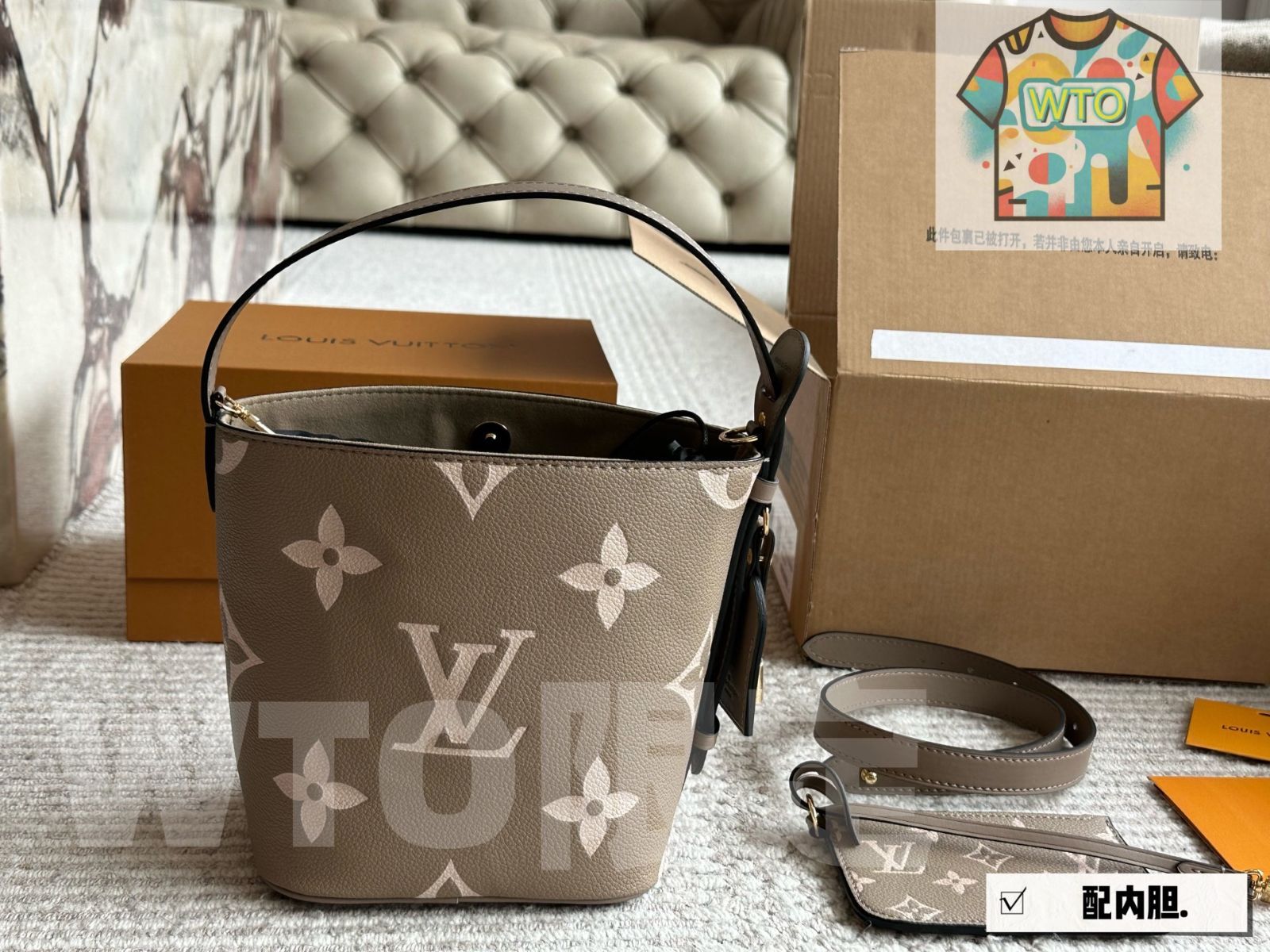 WTO通販 Louis Vuitton ALL IN BB ウォーターバケットバッグ 18×16cm-WTO輸入-EWR32