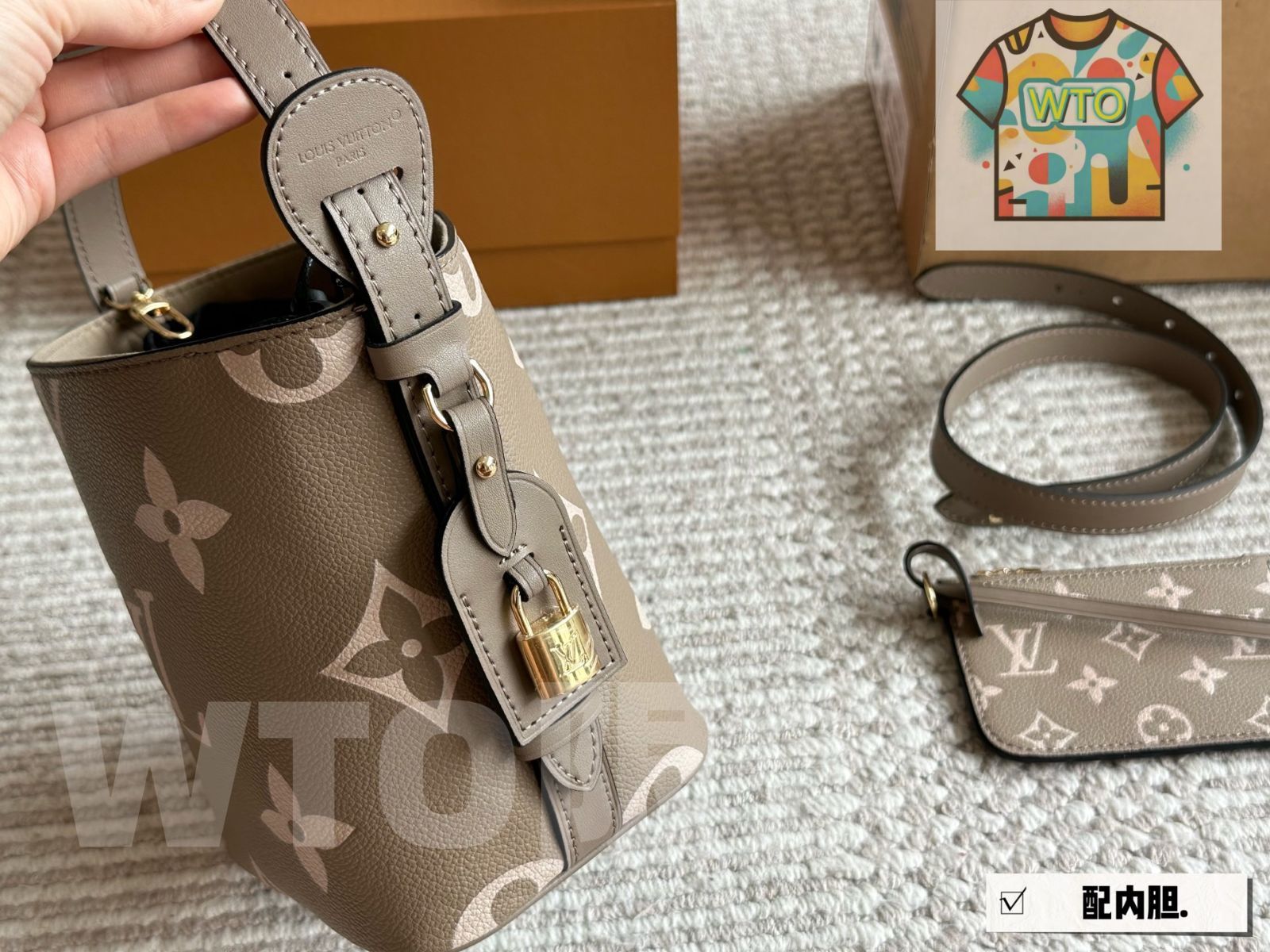 WTO通販 Louis Vuitton ALL IN BB ウォーターバケットバッグ 18×16cm-WTO輸入-EWR32