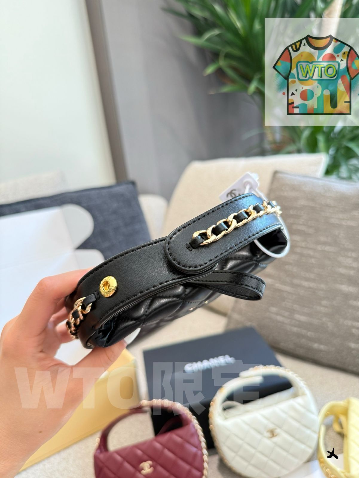 帽子 今日 Chanel シャネル 23c フープバッグ シリーズ チェーンで肩掛け なデザインが特徴 ゲリラセール