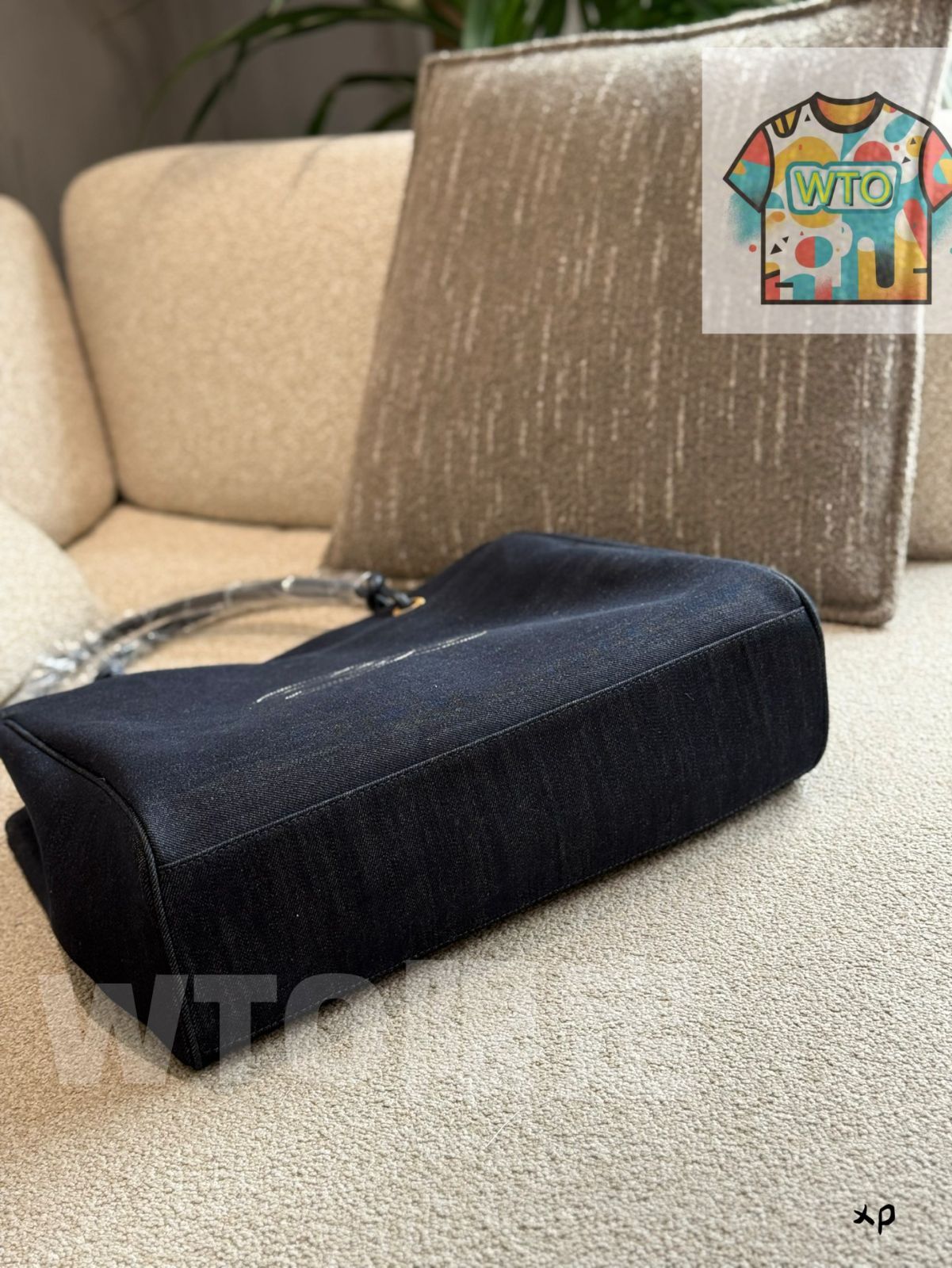  今日 Chanel シャネル デニムトート ヴィンテージシリーズ クラシックロゴデザインが特徴 ハンドバッグ バッグ