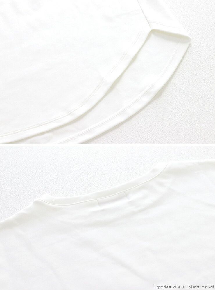 いつもの裾ラウンドヘムTEE 551201