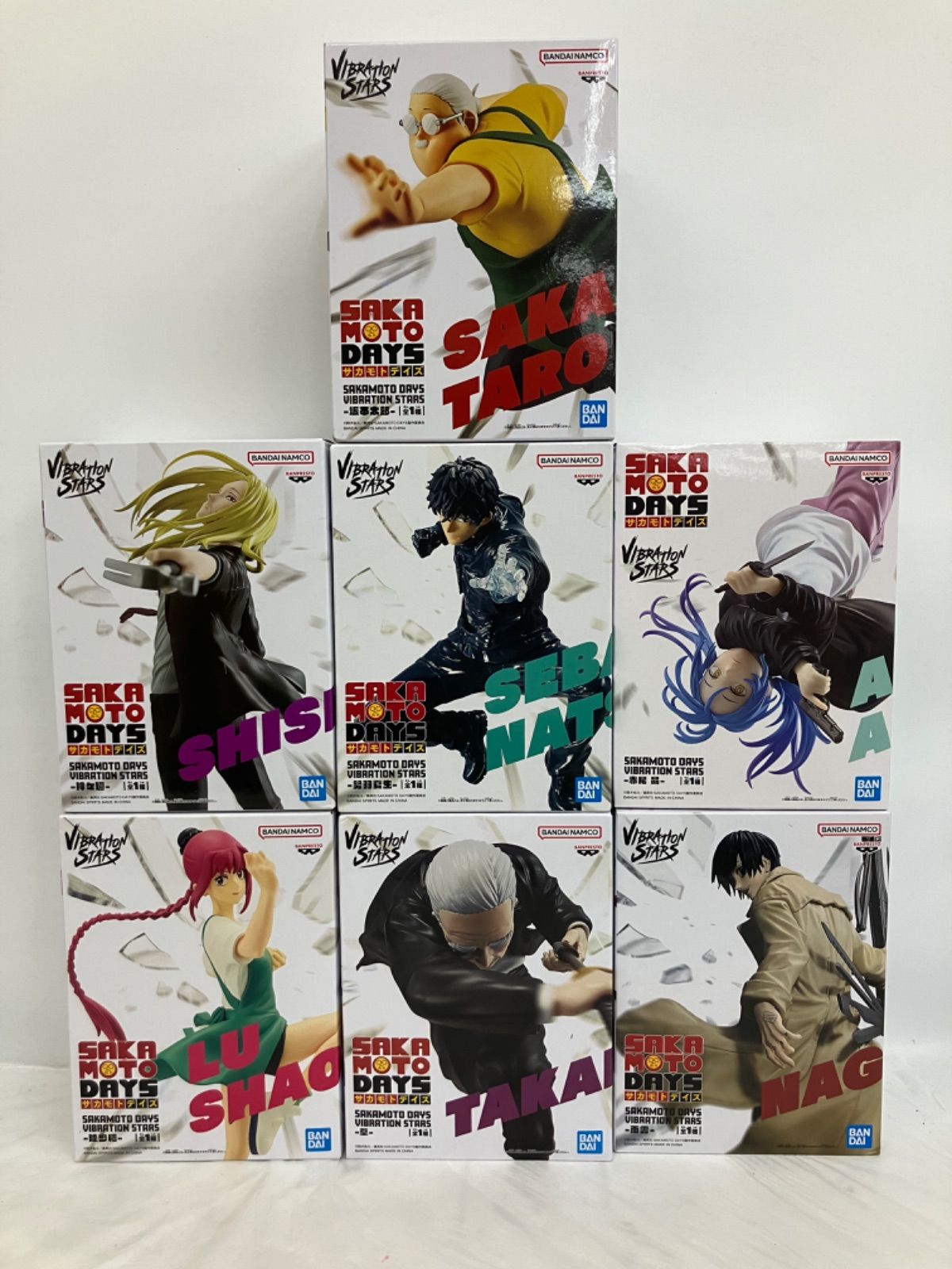 未開封 サカモトデイズ VIBRATION STARS フィギュア まとめ 7種 7個