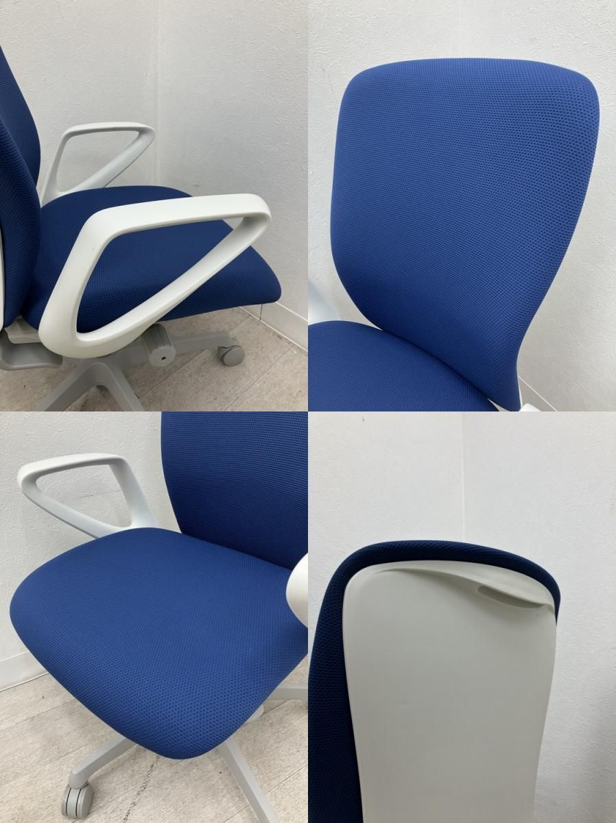 スラートシリーズ 固定肘付スラートチェア