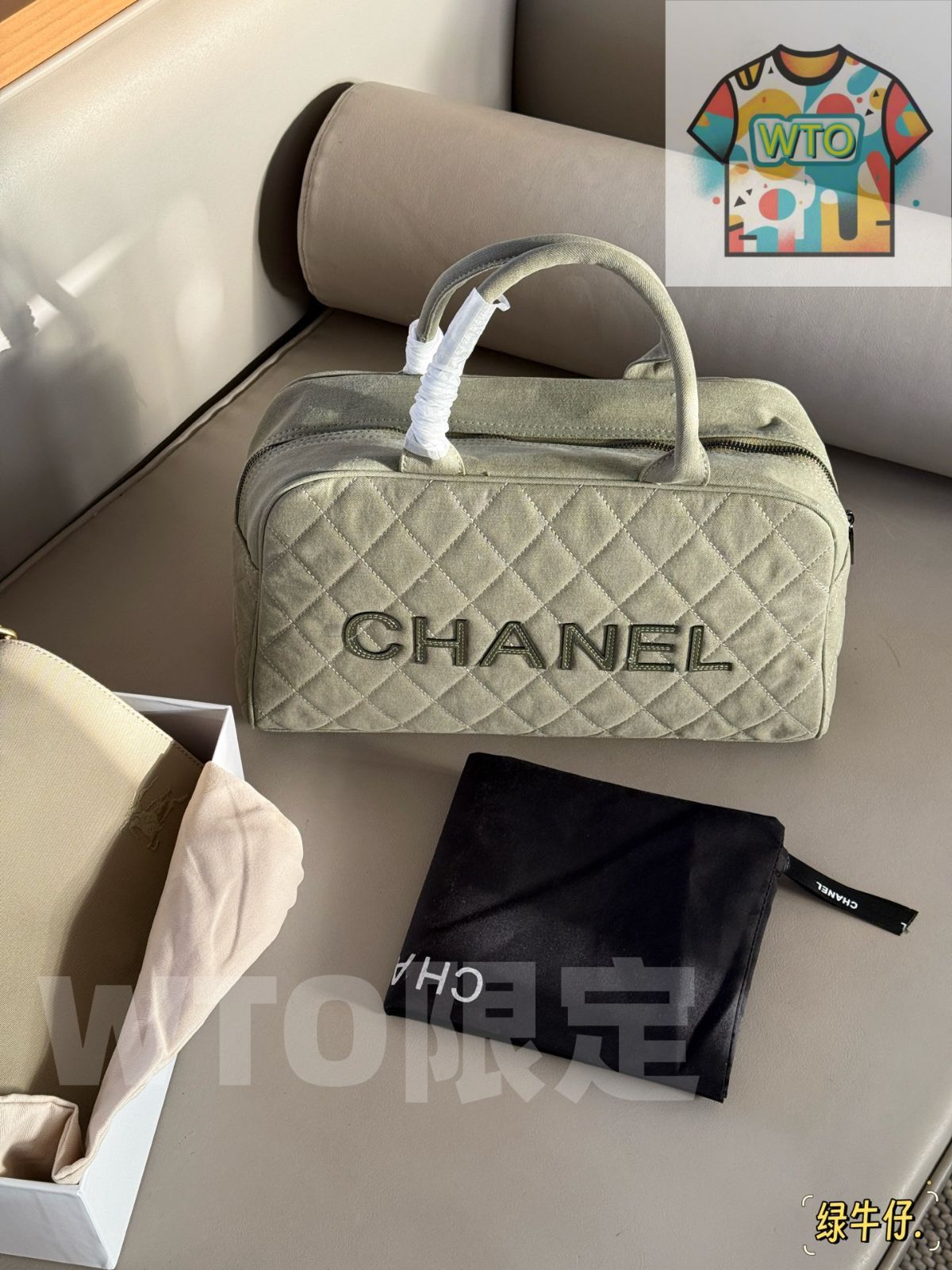 今日 Chanel シャネル デニムボウリングバッグシリーズ 大容量デザイン搭載