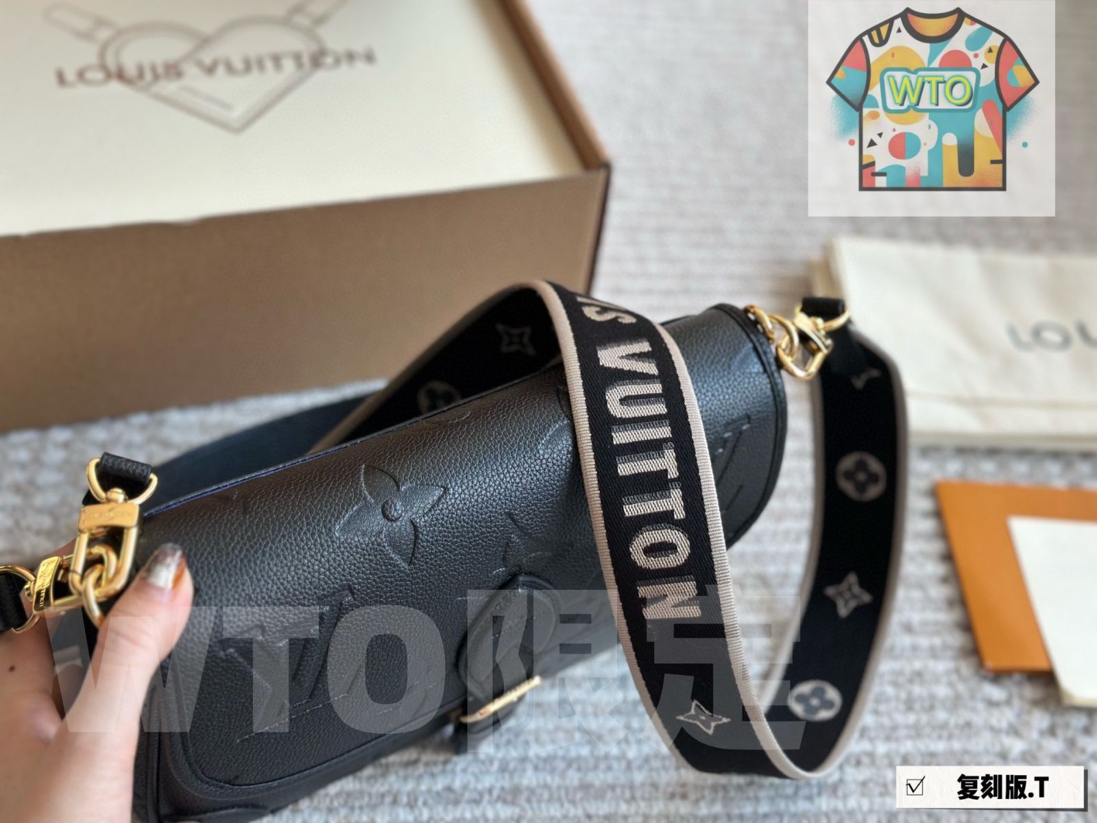 今日 Louis Vuitton ルイ ヴィトン ディアン法棍バッグ早春新シリーズ 二種類ストラップ搭載
