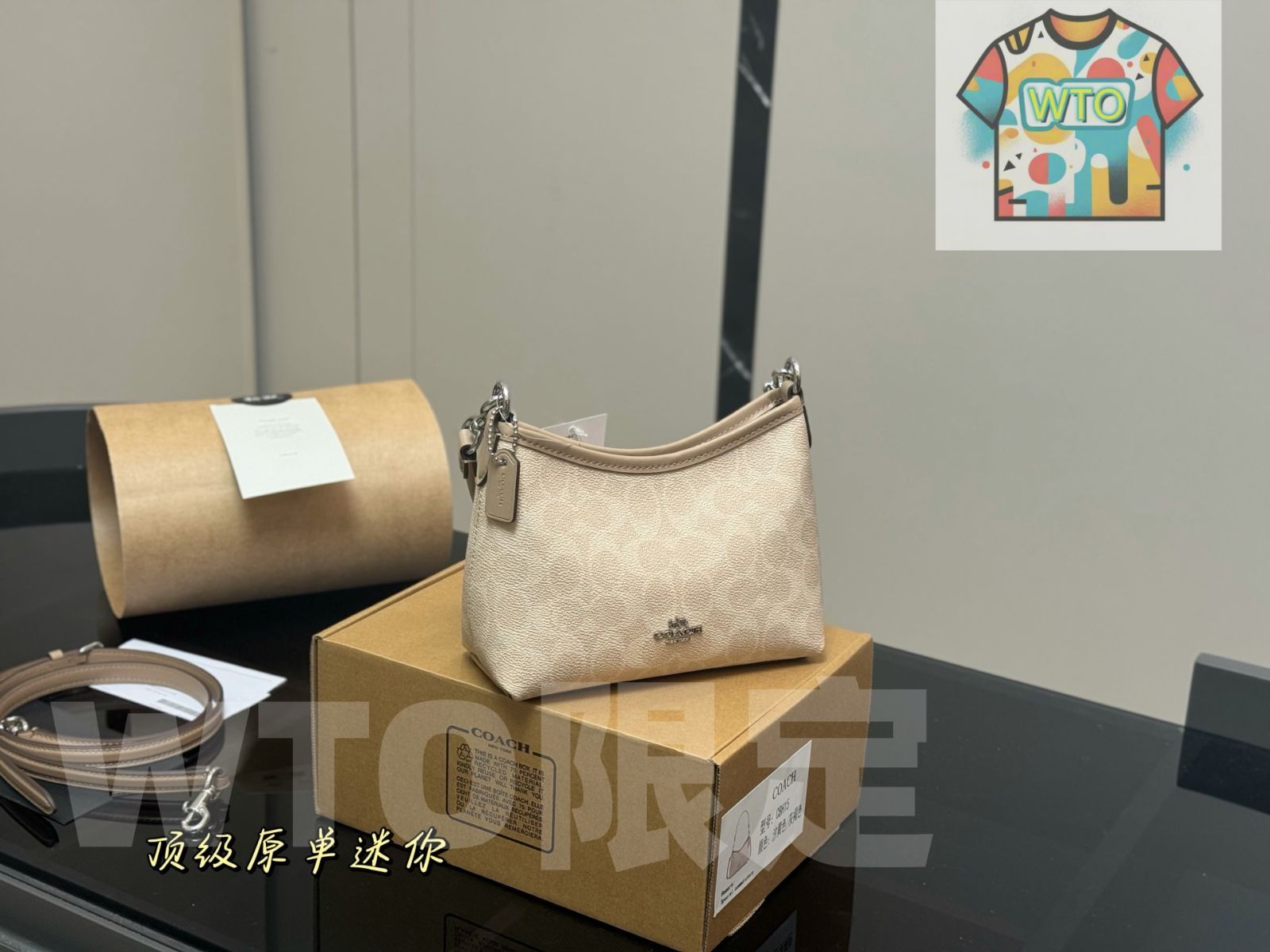 今日 Coach コーチ ミニローレルローバーバッグ新シリーズ 二種類ストラップ対応搭載