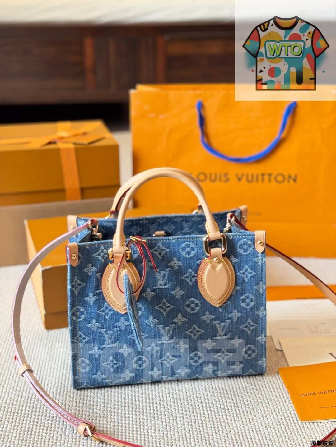 今日 Louis Vuitton ルイ ヴィトン オンザゴーシリーズ デニム素材採用
