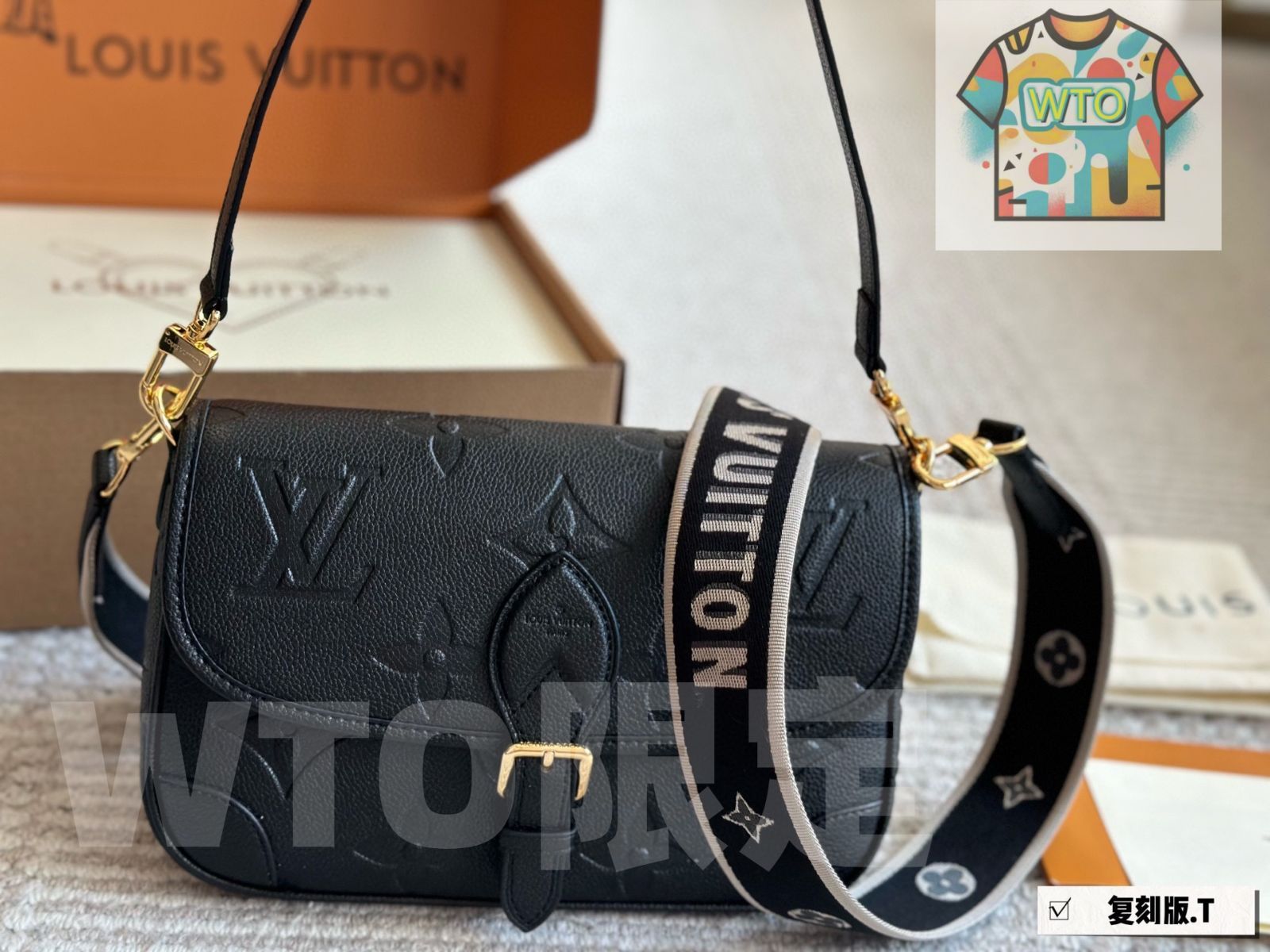今日 Louis Vuitton ルイ ヴィトン ディアン法棍バッグ早春新シリーズ 二種類ストラップ搭載