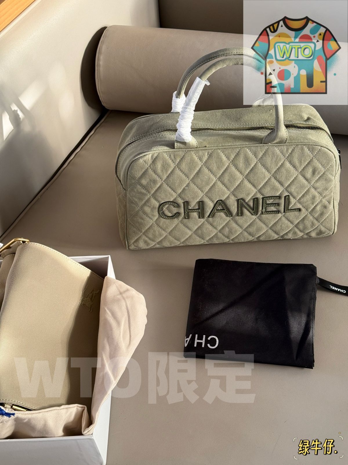 今日 Chanel シャネル デニムボウリングバッグシリーズ 大容量デザイン搭載