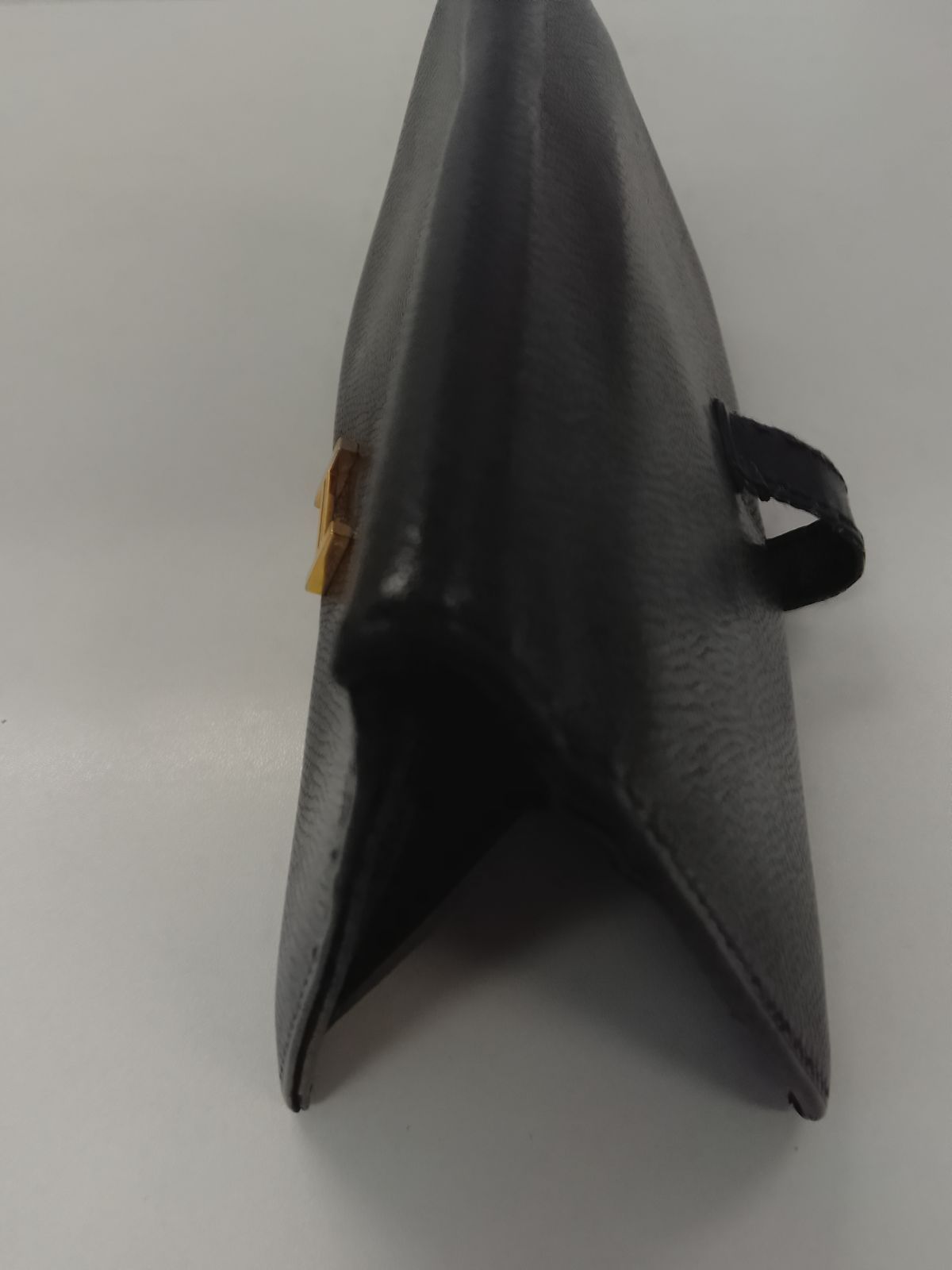 ANY15 エルメス ベアンクラシック 2つ折り長財布 ゴールド金具 ベアン