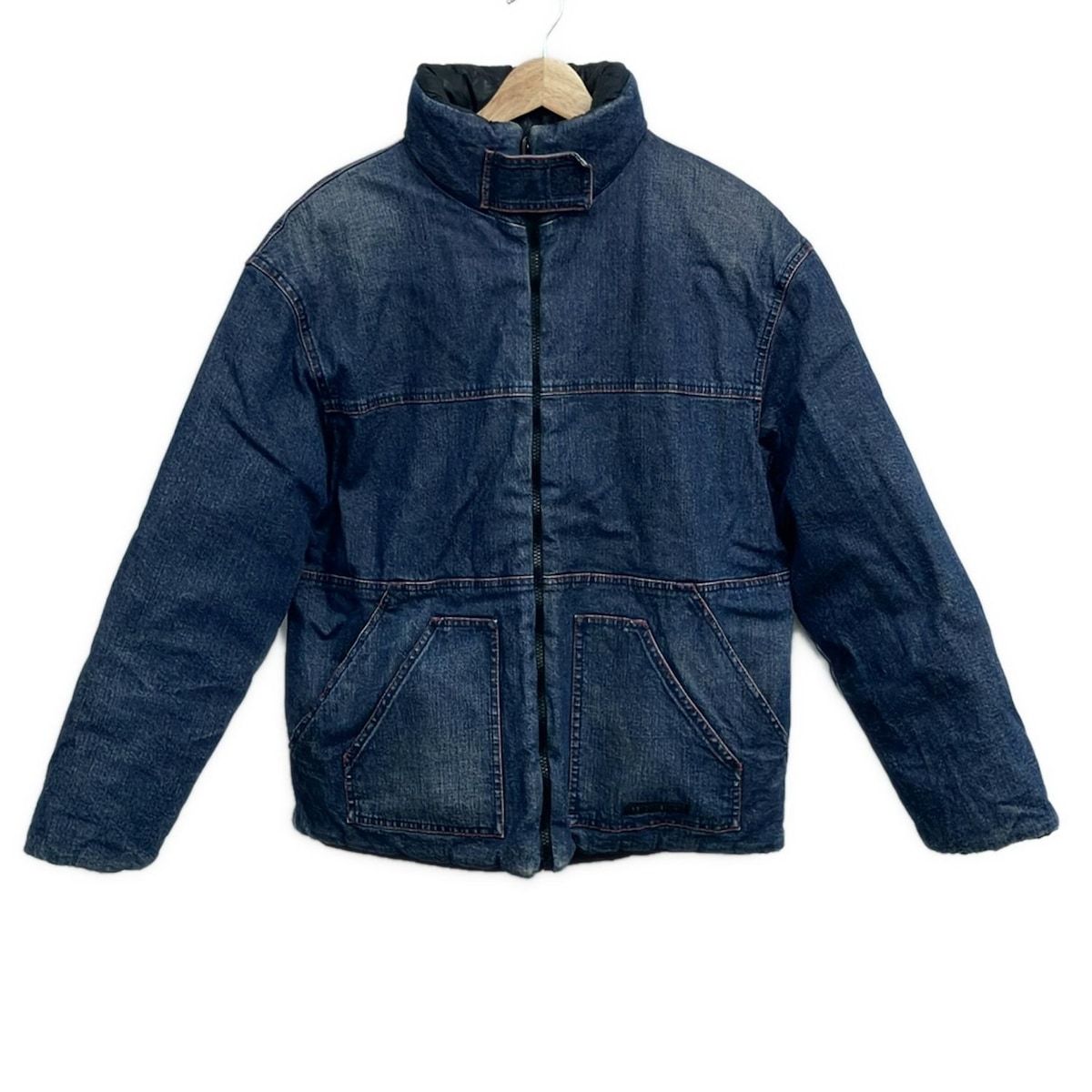 FENDI jeans フェンディ Gジャン サイズI 42 レディース - ブルー 長袖 リバーシブル 冬