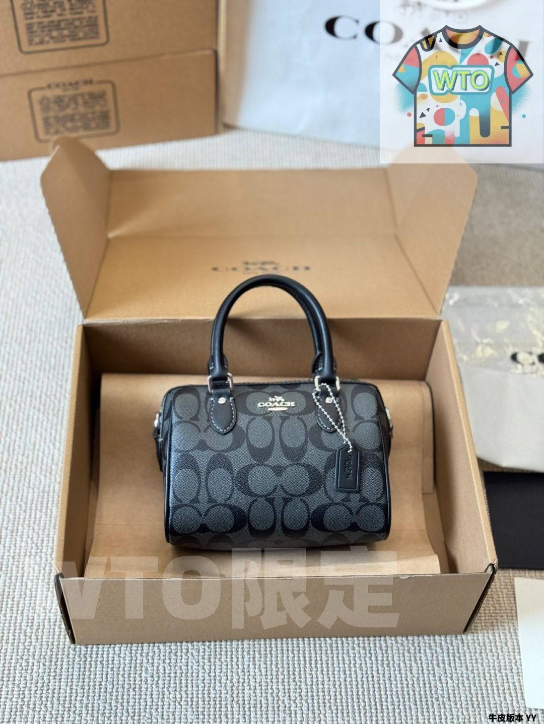 今日 Coach コーチ ミニローワンシリーズ YKK五金採用-WTO輸入2