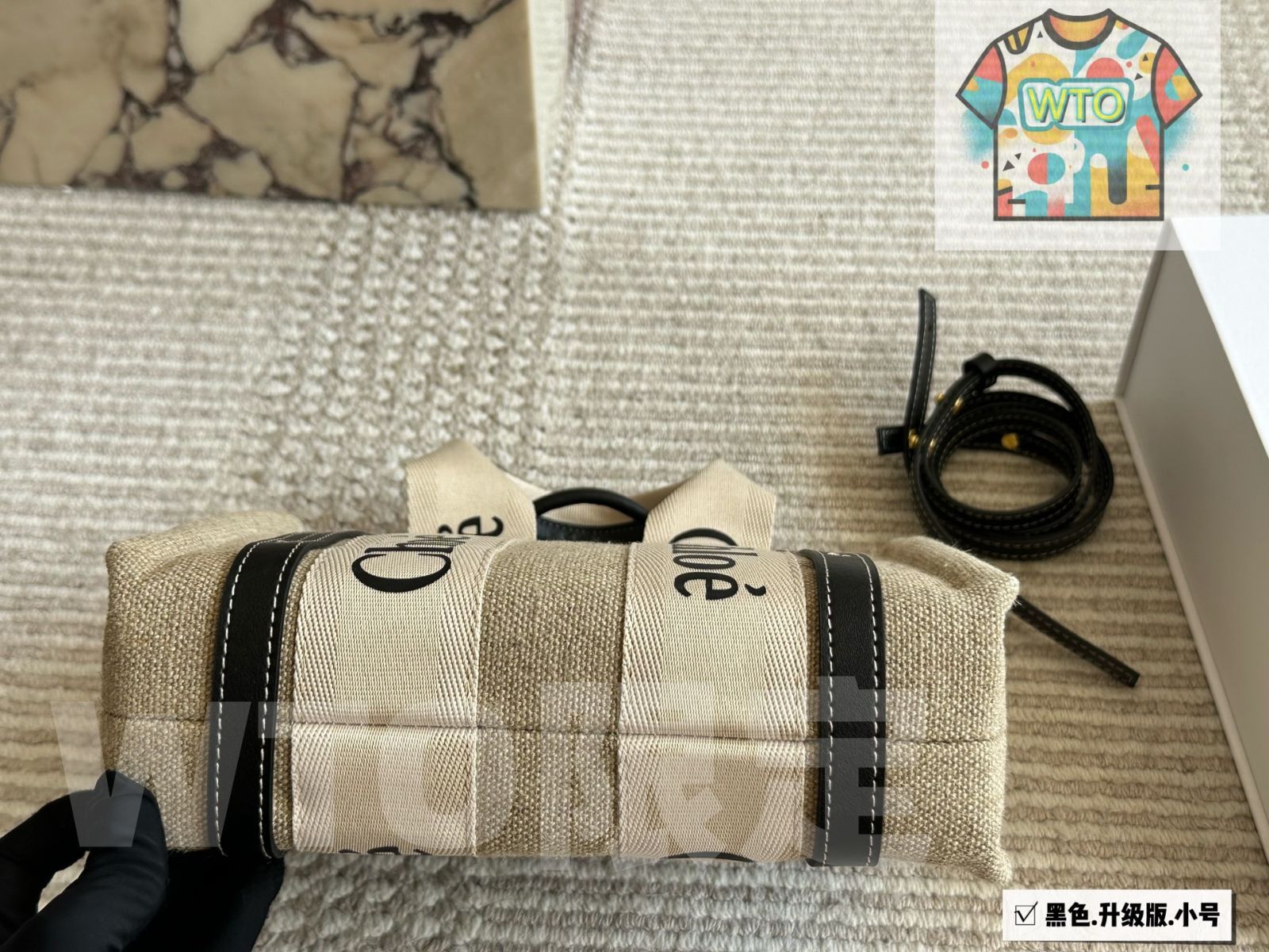 キャンバス素材を使用した可愛らしいデザイン