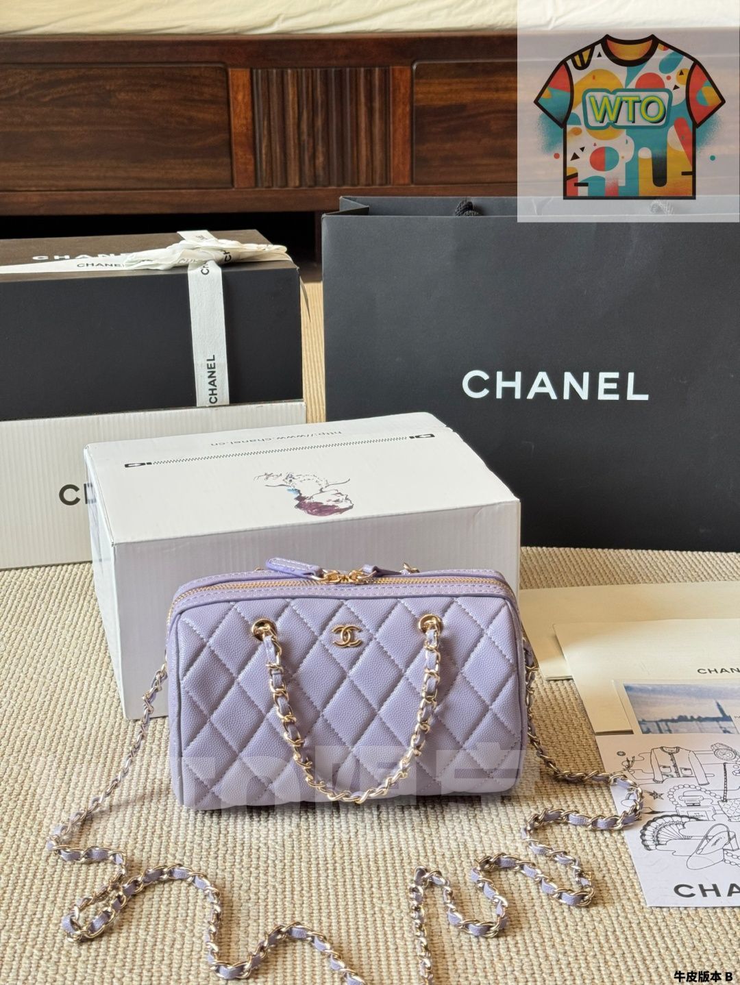 正直うれしいお手頃価格。 今日 Chanel シャネル ボウリングバッグシリーズ ライチ革採用 品質保証、送料無料!