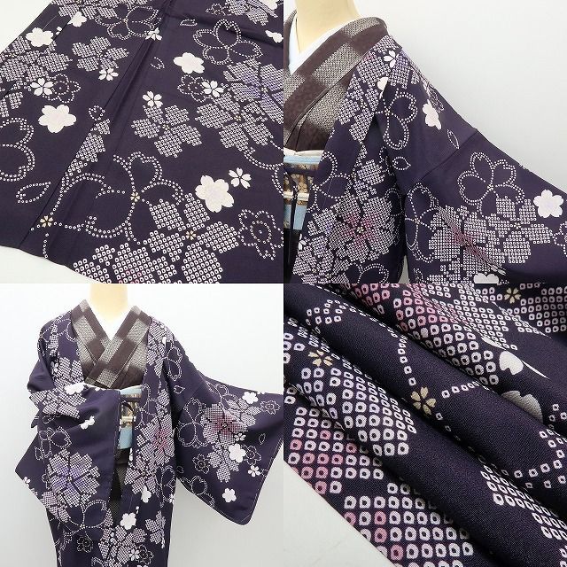 洗える着物 羽織紐付