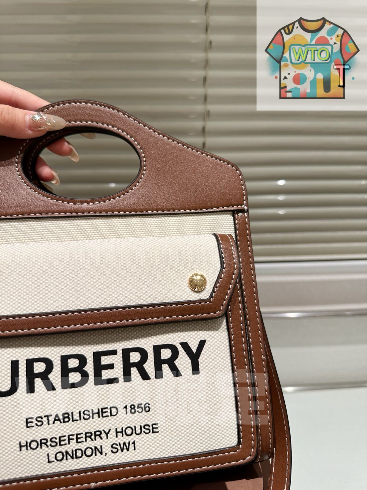  今日 Burberry バーバリー メールバッグシリーズ 復古風で大容量の手提げ 肩掛け両用デザイン-WTO輸入2 ハンドバッグ バッグ