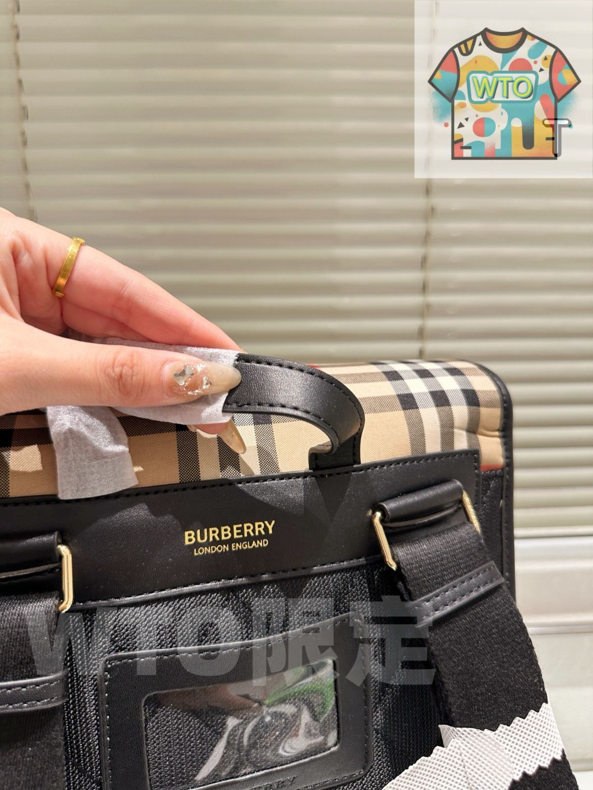  今日 Burberry バーバリー デュアルショルダーバッグシリーズ 大容量で高品質な男女兼用デザイン-WTO輸入2 ハンドバッグ バッグ