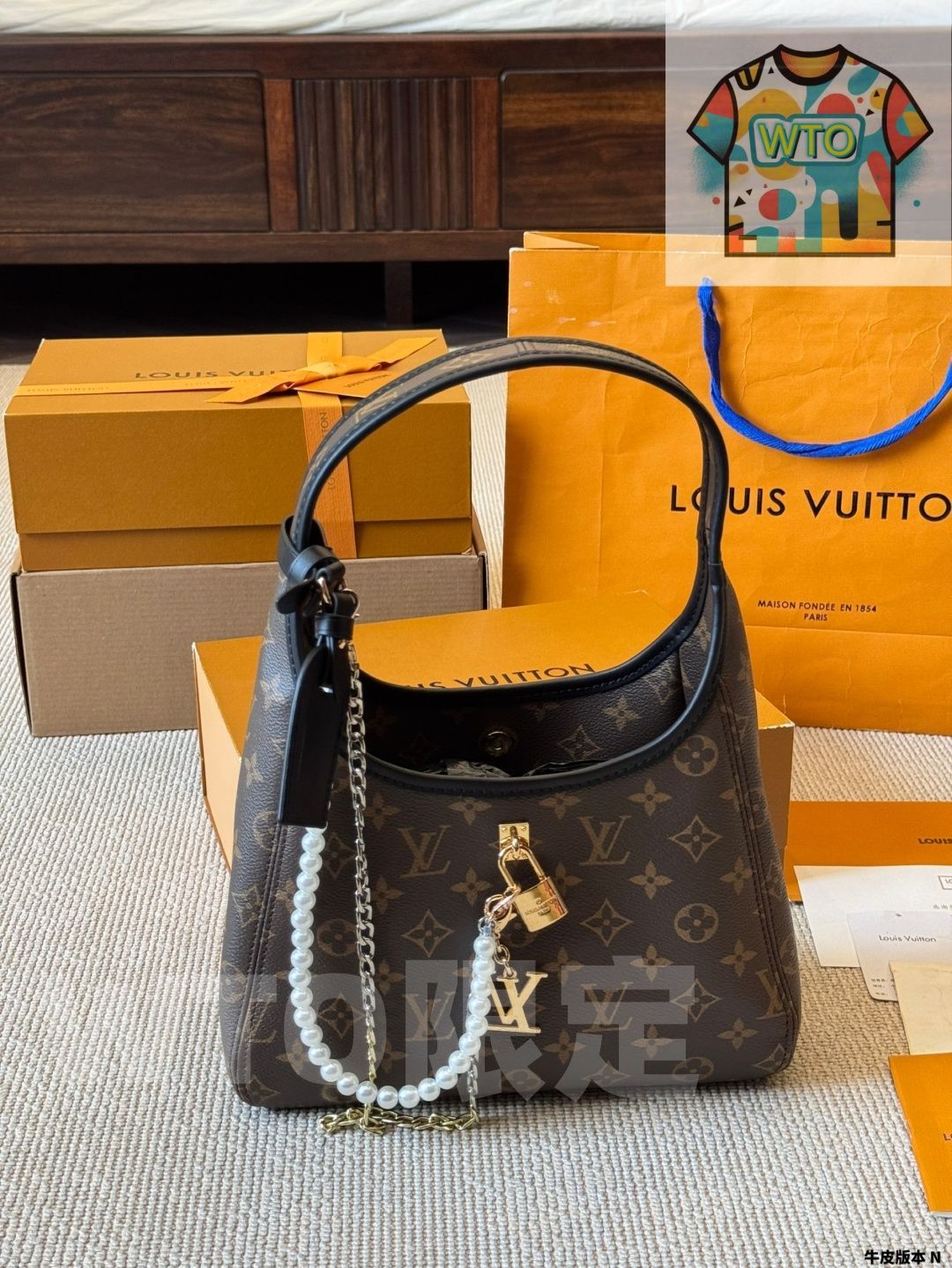  今日 Louis Vuitton ルイ ヴィトン ザ ドロップシリーズ レトロ風に満ちたエレガントデザイン ハンドバッグ バッグ