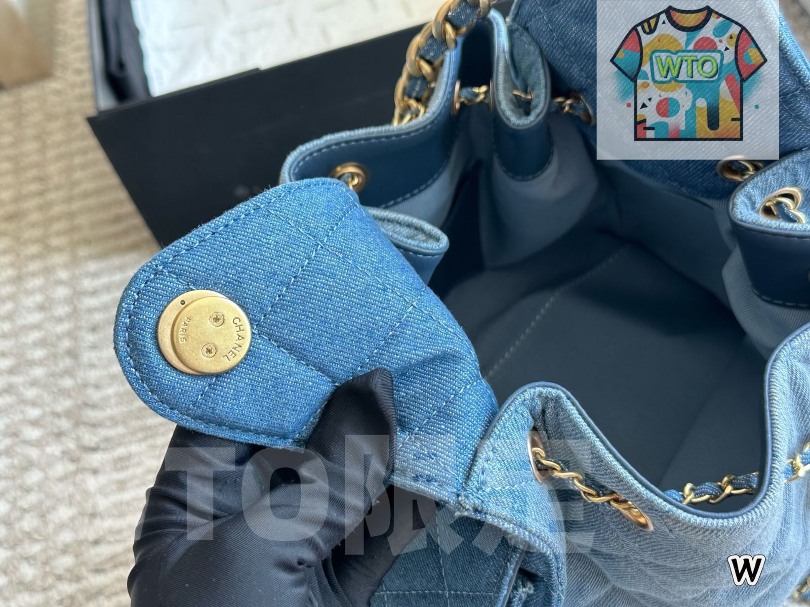  今日 Chanel シャネル 25 sホボシリーズ 柔らかいデニム素材を使用した耐磨耗性の高いデザイン ギフトボックス付き ハンドバッグ バッグ