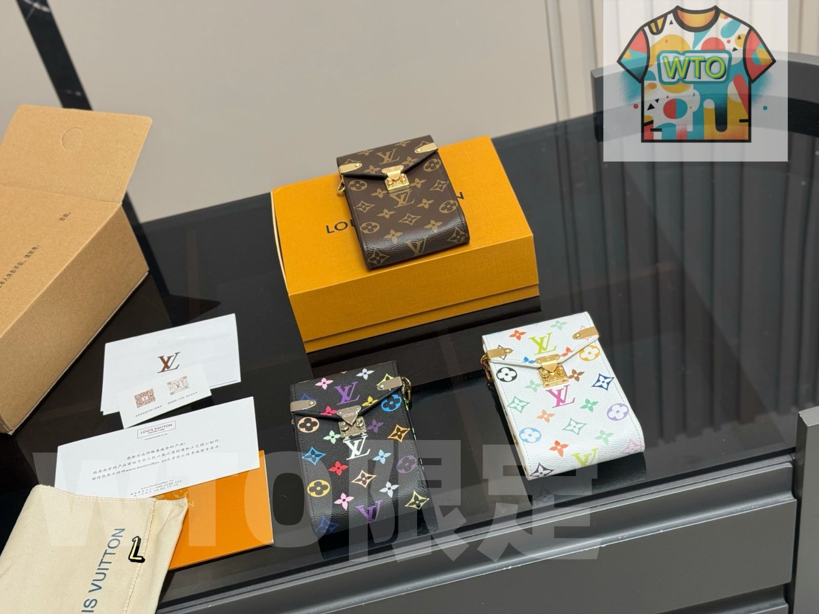 今日 Louis Vuitton ルイ ヴィトン 折りたたみ式ボックス付き メティスシリーズ スマホ収納適格