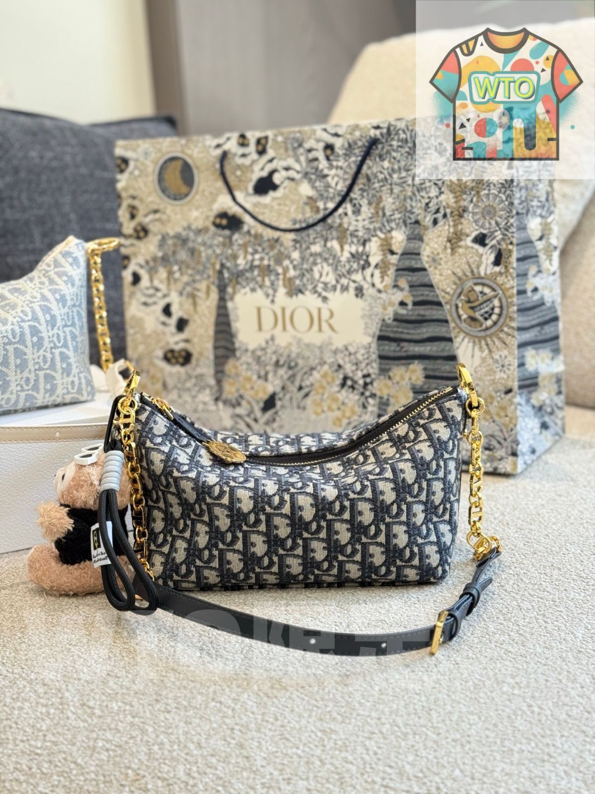 幸運星デザイン付き肩帯付きデザイン ギフトボックス付き