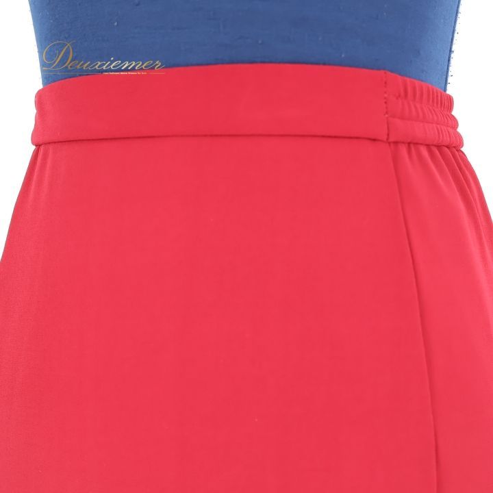 社交ダンス 衣装 スカート チャコット Chacott レッド系 無地 レッスン