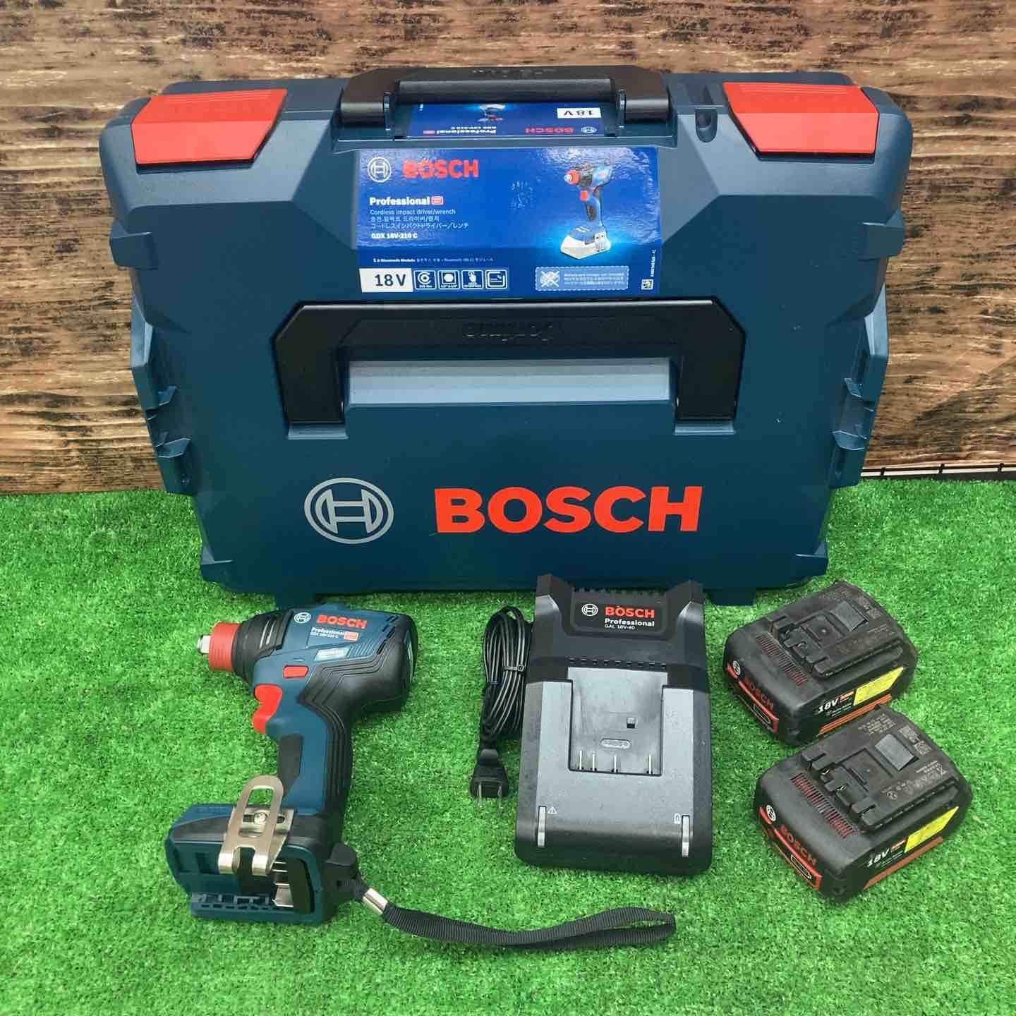 Bosch Professional ボッシュ 18 V コードレスインパクトドライバー 5 0 Ahバッテリーx ･充電器･ベルトフック キャリングケース付 GDX 210 C