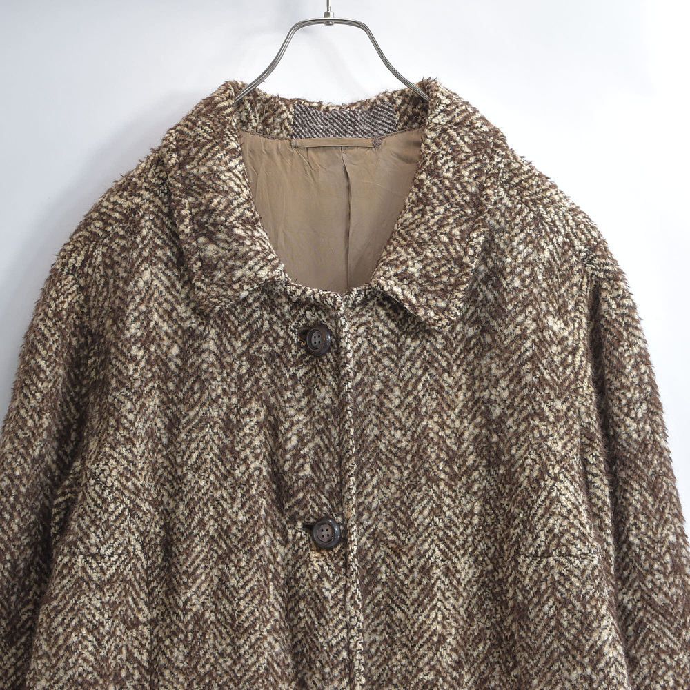 60s イタリア製 San Martein サンマルタン ヘリンボーン ツイード