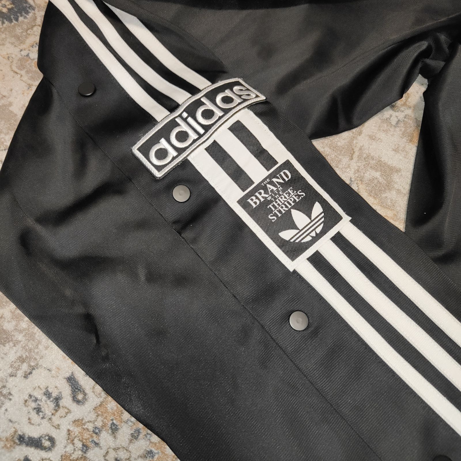 adidas アディダス ジャージ トラックパンツ アディブレイク ブラック 