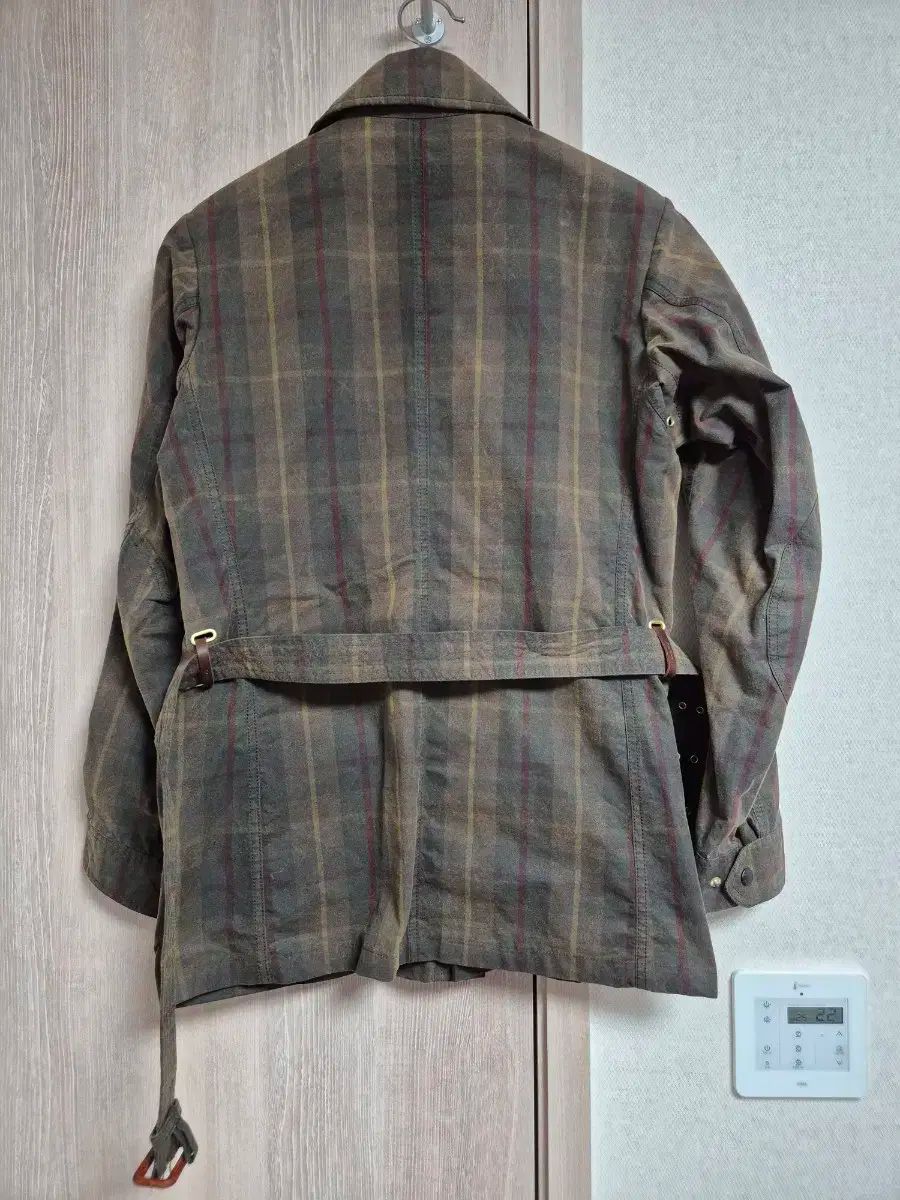 バストング 005 MULTI チェック ラージ L ワック ジャケット