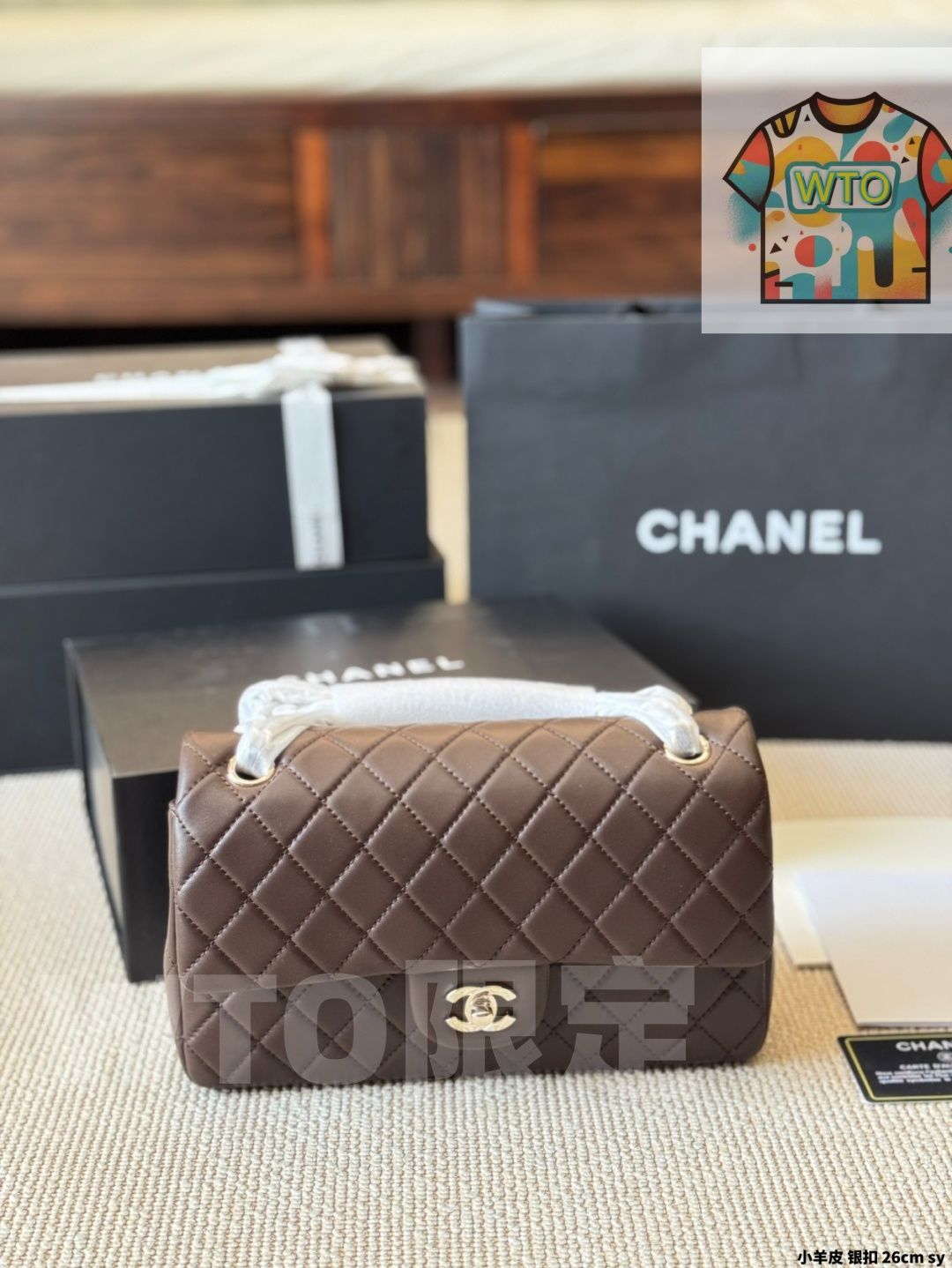 CFシリーズ レトロなダブルCロゴと菱格模様のエレガントデザイン-WTO輸入2