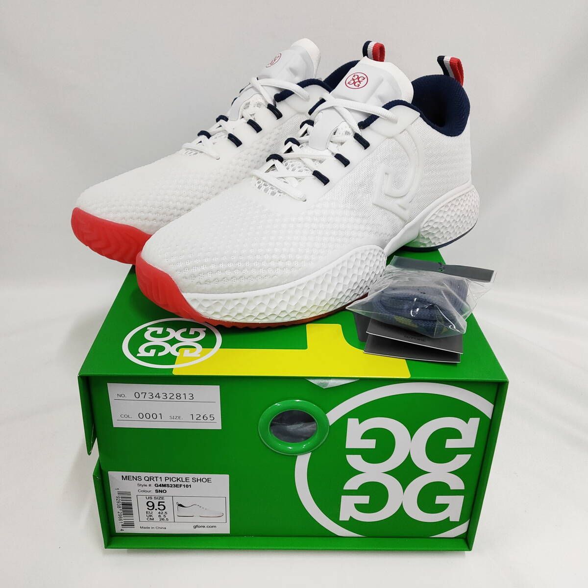 ○★新品 未使用 ジーフォア QRT1ピッケル ゴルフシューズ ピンク 22.5 ○☆新品 未使用 ジーフォア QRT1ピッケル ゴルフシューズ ピンク 22.5