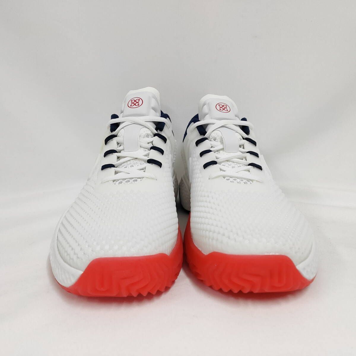 新品 未使用 ジーフォア QRT1ピッケル ゴルフシューズ ホワイト 26.5cm