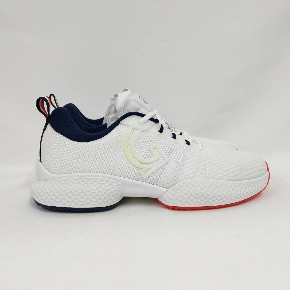 新品 未使用 ジーフォア QRT1ピッケル ゴルフシューズ ホワイト 26.5cm