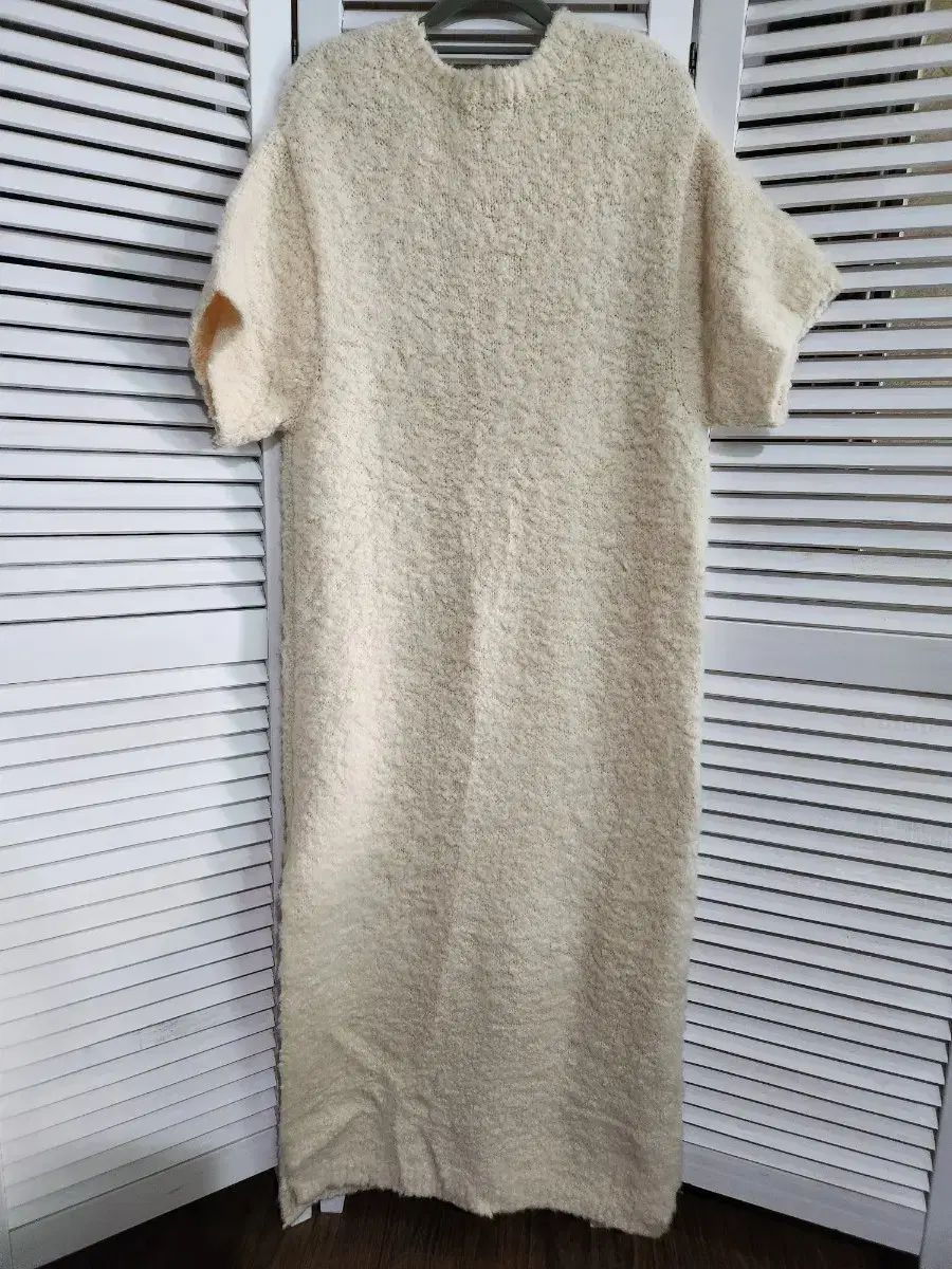 paper Moon ニット半袖ロング丈ワンピース