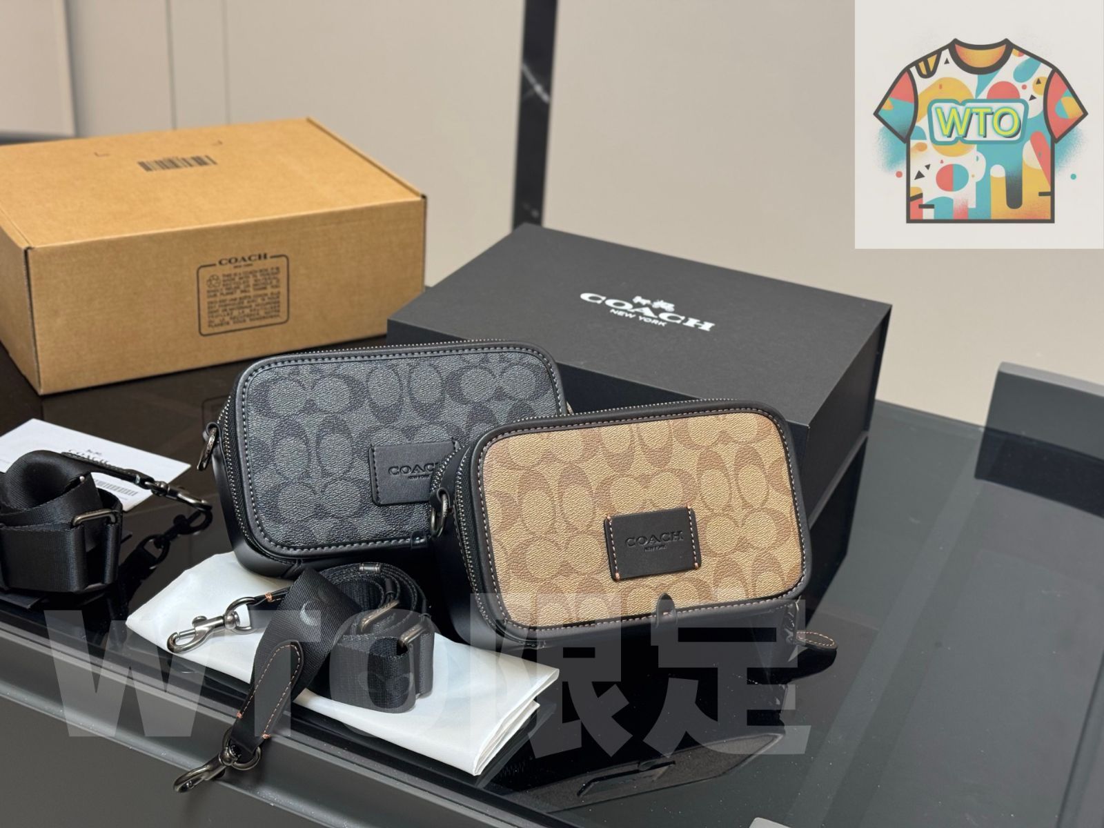 今日 Coach コーチ ベッククロスボディ シリーズ 中幅織物ストラップで快適性に優れたデザイン-WTO輸入2