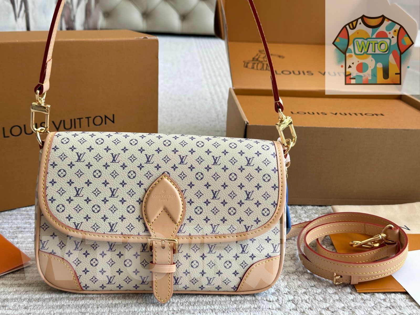 今日 Louis Vuitton ルイ ヴィトン バゲットシリーズ ダブルストラップ設計と優れた収納力-WTO輸入2