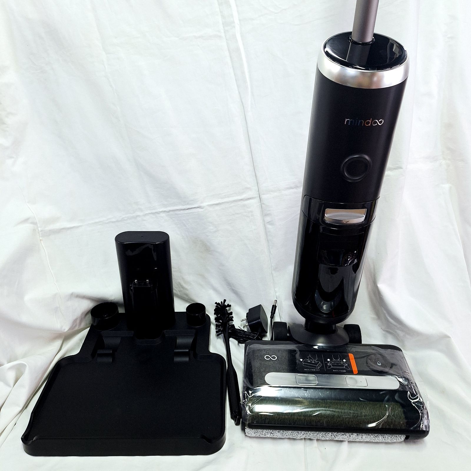 箱あり Mindoo AquaX ミンドーアクアエックス MIA N 001 水拭き掃除機 ブラック