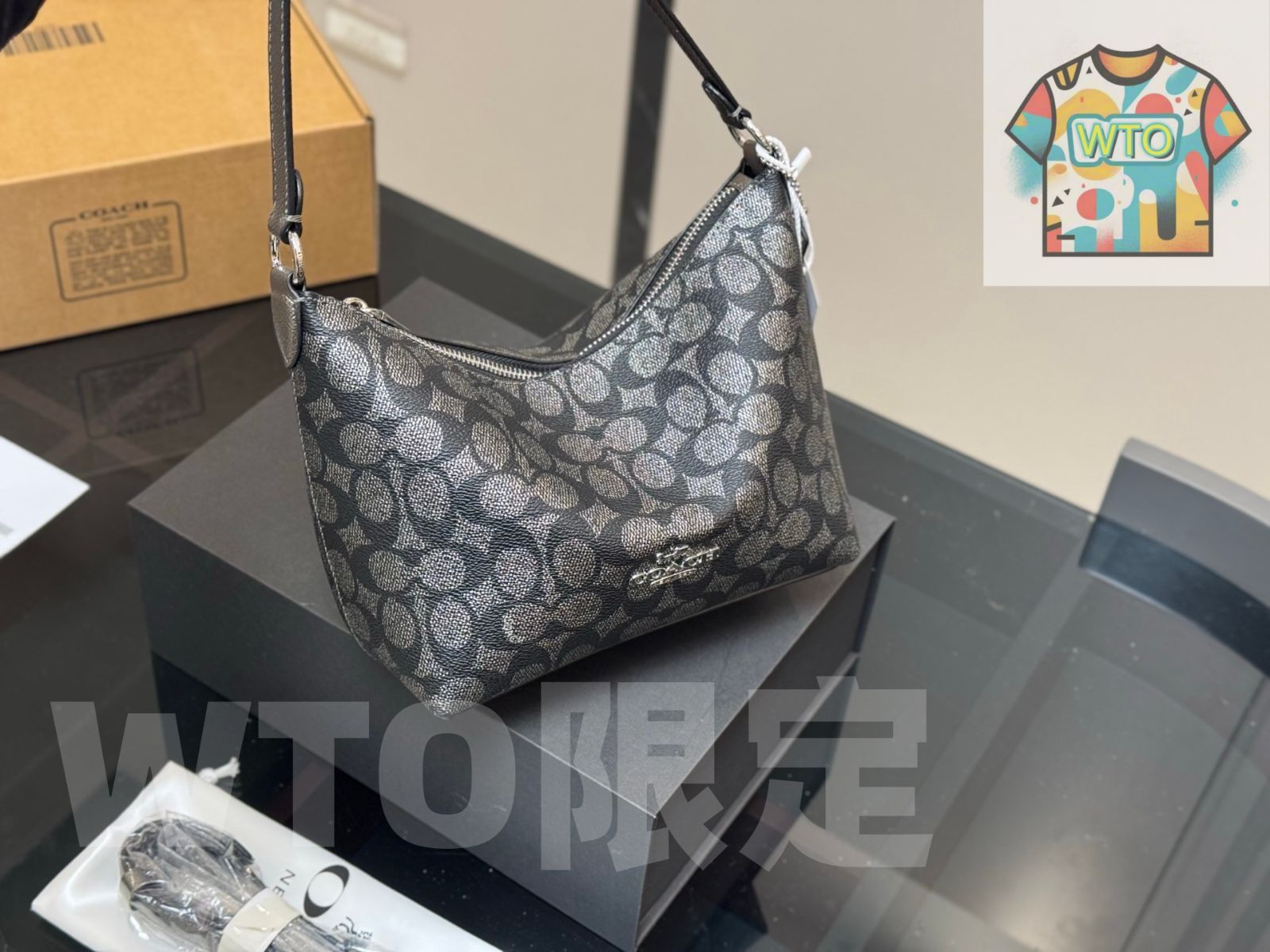 今日 Coach コーチ ジップバッグ シリーズ 金属質感の新ロゴと優れた収納力を持つデザイン-WTO輸入2