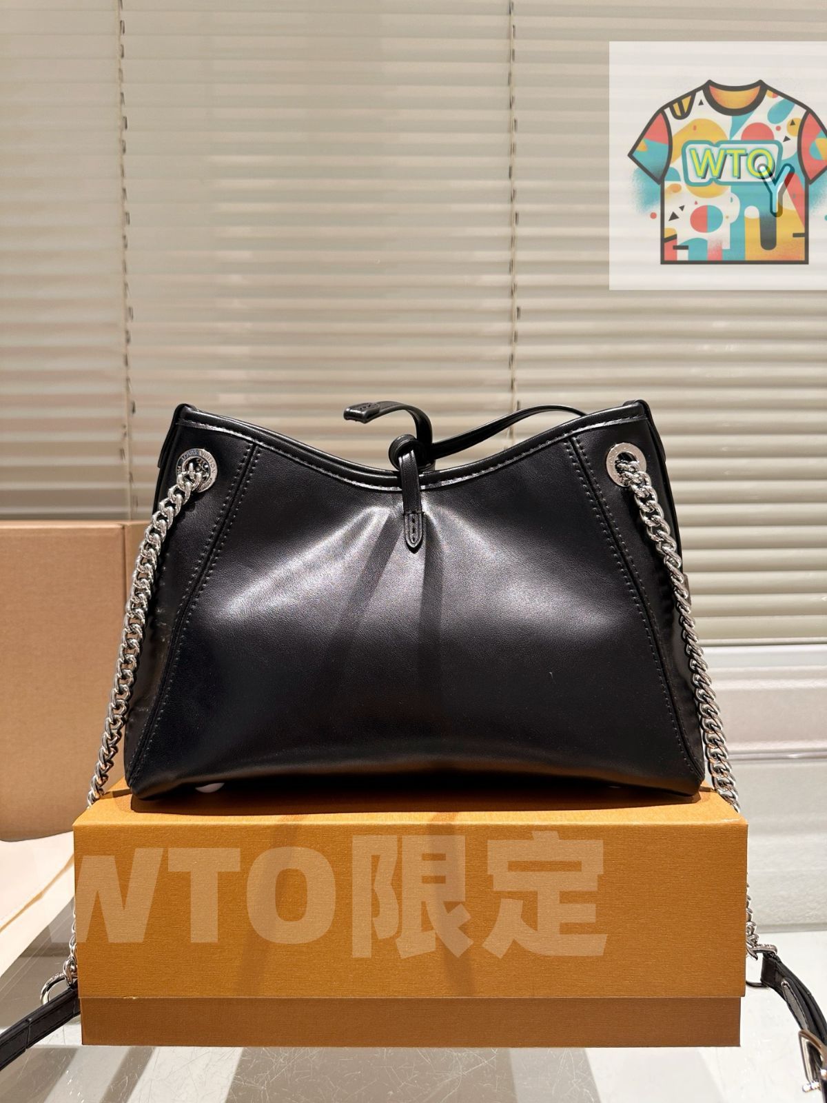 今日 Louis Vuitton ルイ ヴィトン キャリーオールシリーズ チェーンとレザーがミックスされた肩紐デザイン-WTO輸入2