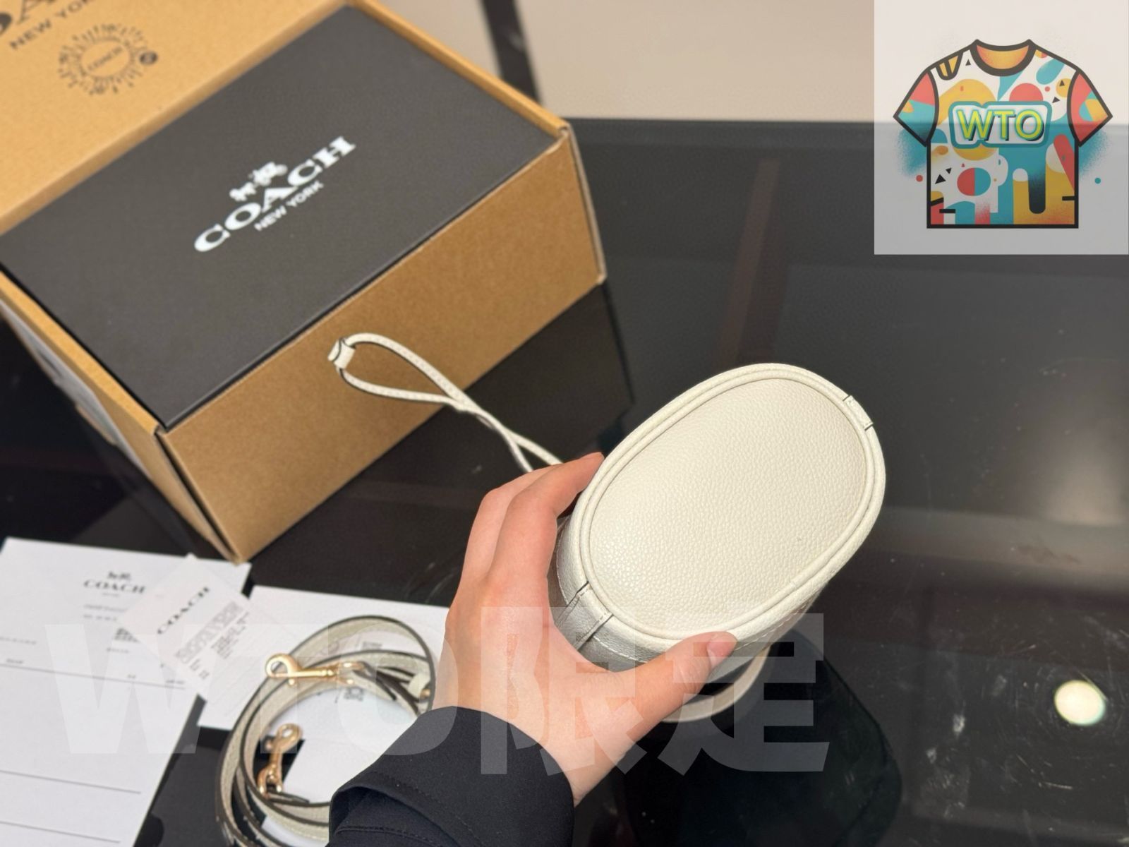  今日 Coach コーチ ミニバケットバッグ シリーズ デニム素材で作られた精巧可愛らしいデザイン-WTO輸入2 ハンドバッグ バッグ