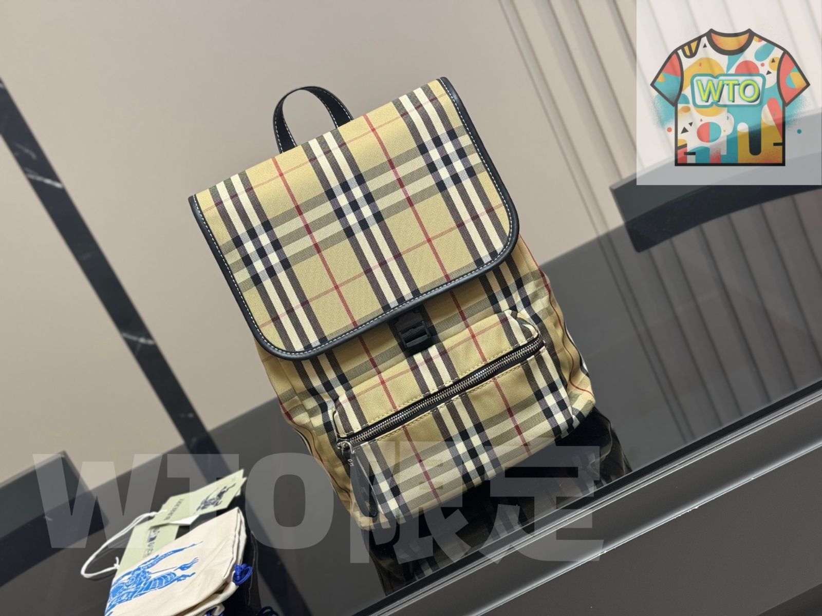 今日 Burberry バーバリー バックパック シリーズ 柔軟なナイロン素材で軽量かつ収納力に優れる WTO輸入2