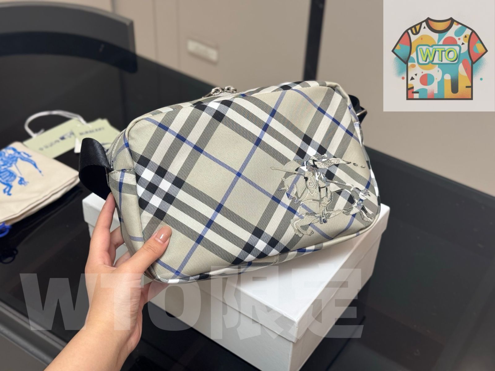 最新素材の格柄が特徴的なファッショナブルデザイン-WTO輸入2