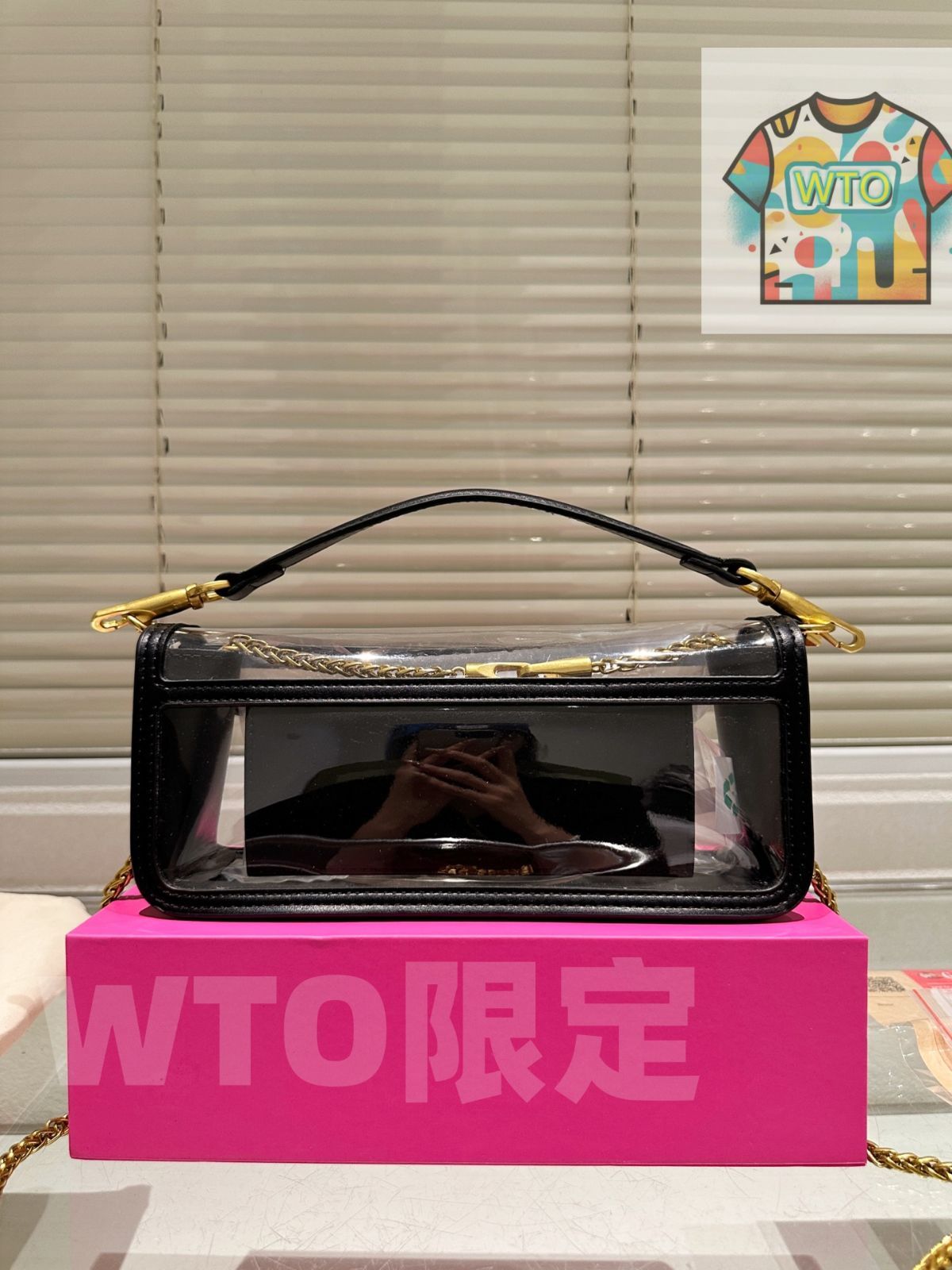 今日 Valentino ヴァレンティーノ クラシックトランスペアレントバッグ シリーズ 可愛らしい仙女風が特徴-WTO輸入2