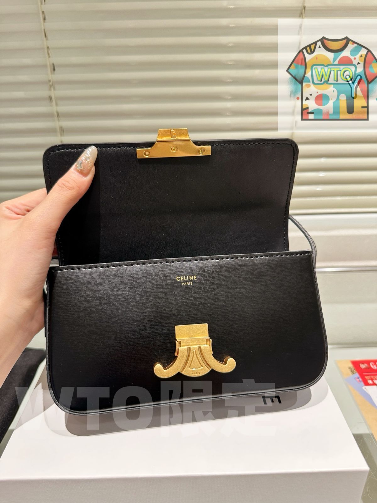 レトロ感あふれる長方形廓形デザイン-WTO輸入2