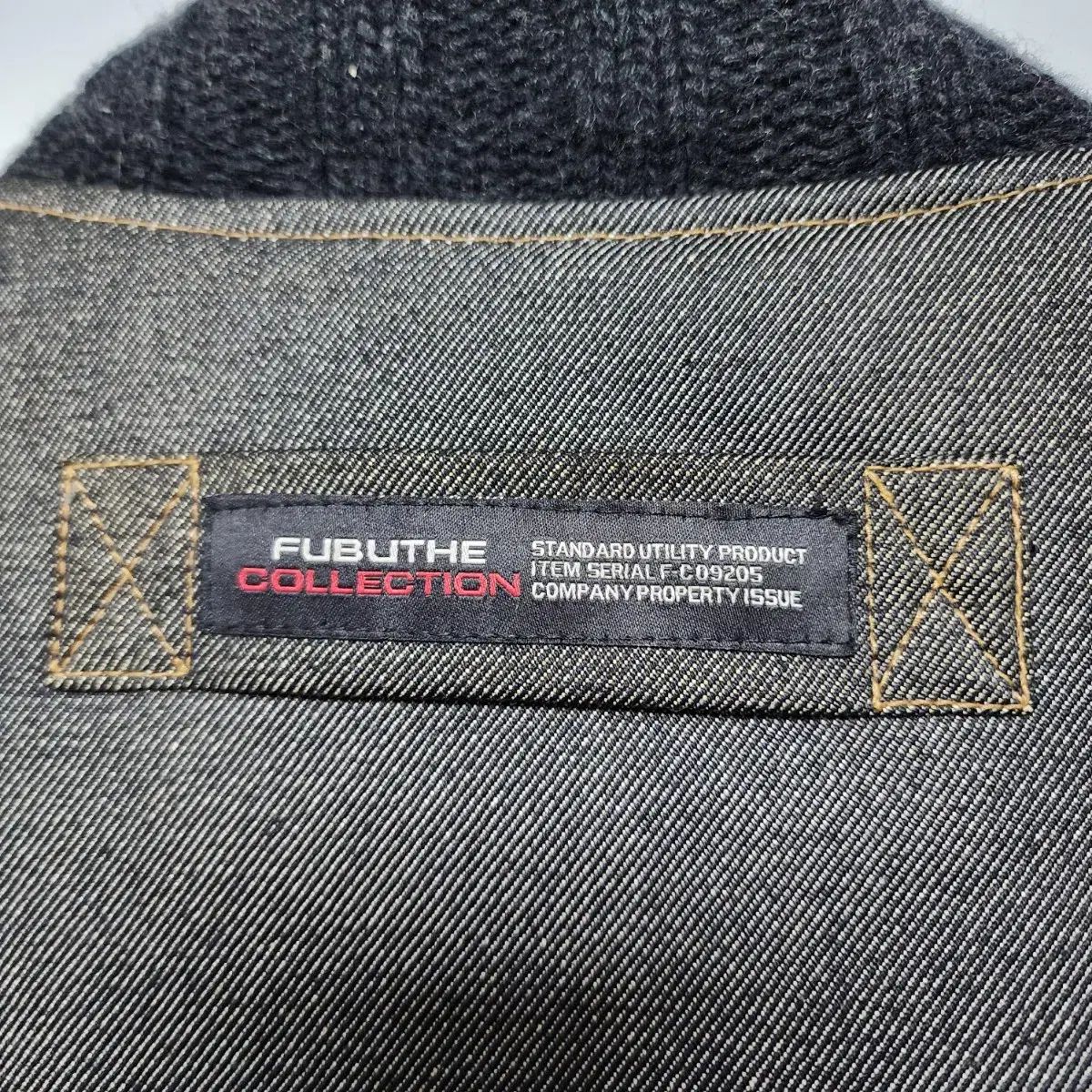 ウール 生デニム