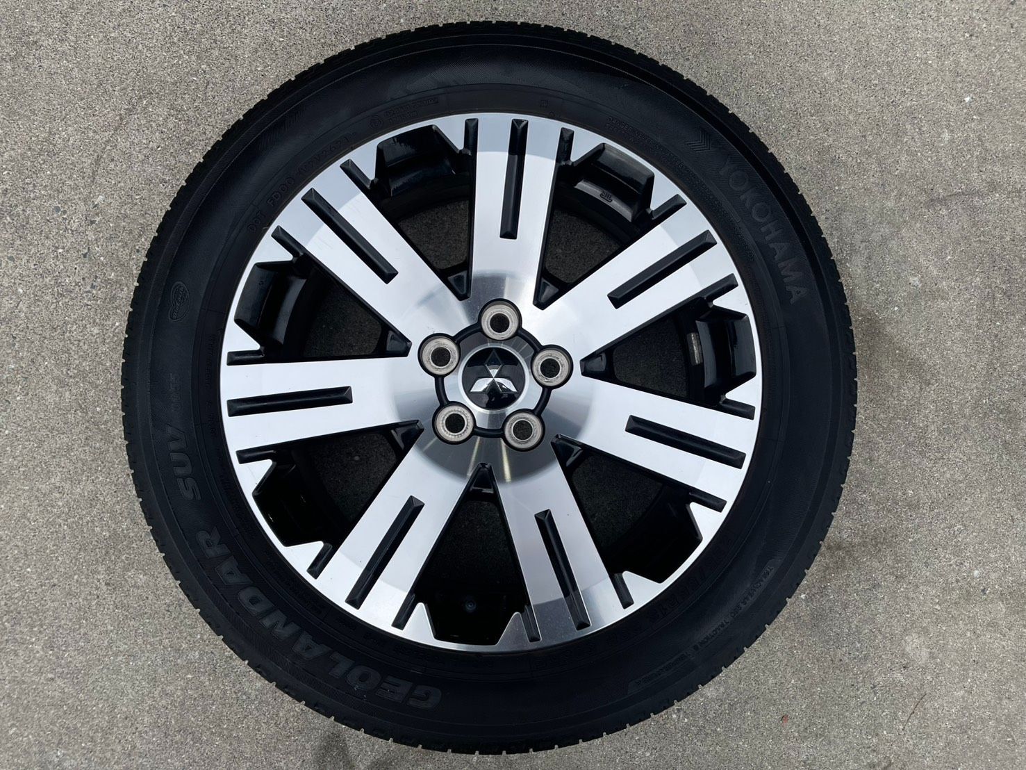 ㉑ お げ 新型デリカメッキ ホイール な