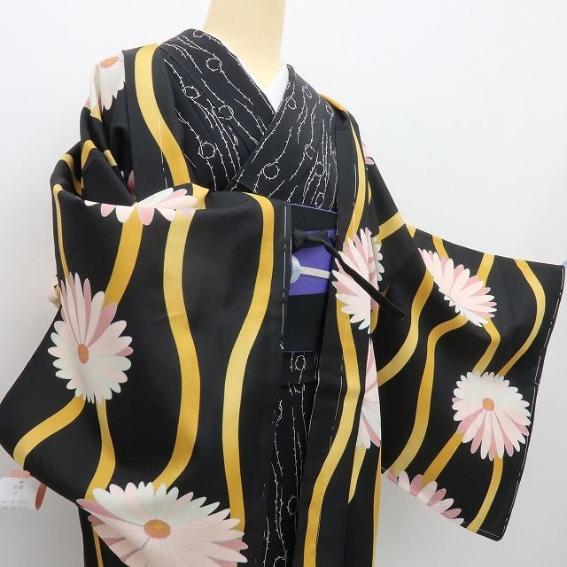 菊 着物