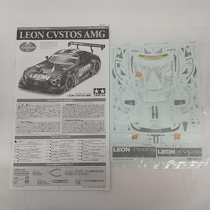  東店42 2471 2511 店舗併売 タミヤ 1 24 LEON CVSTOS AMG ディスプレイモデル その他 自動車